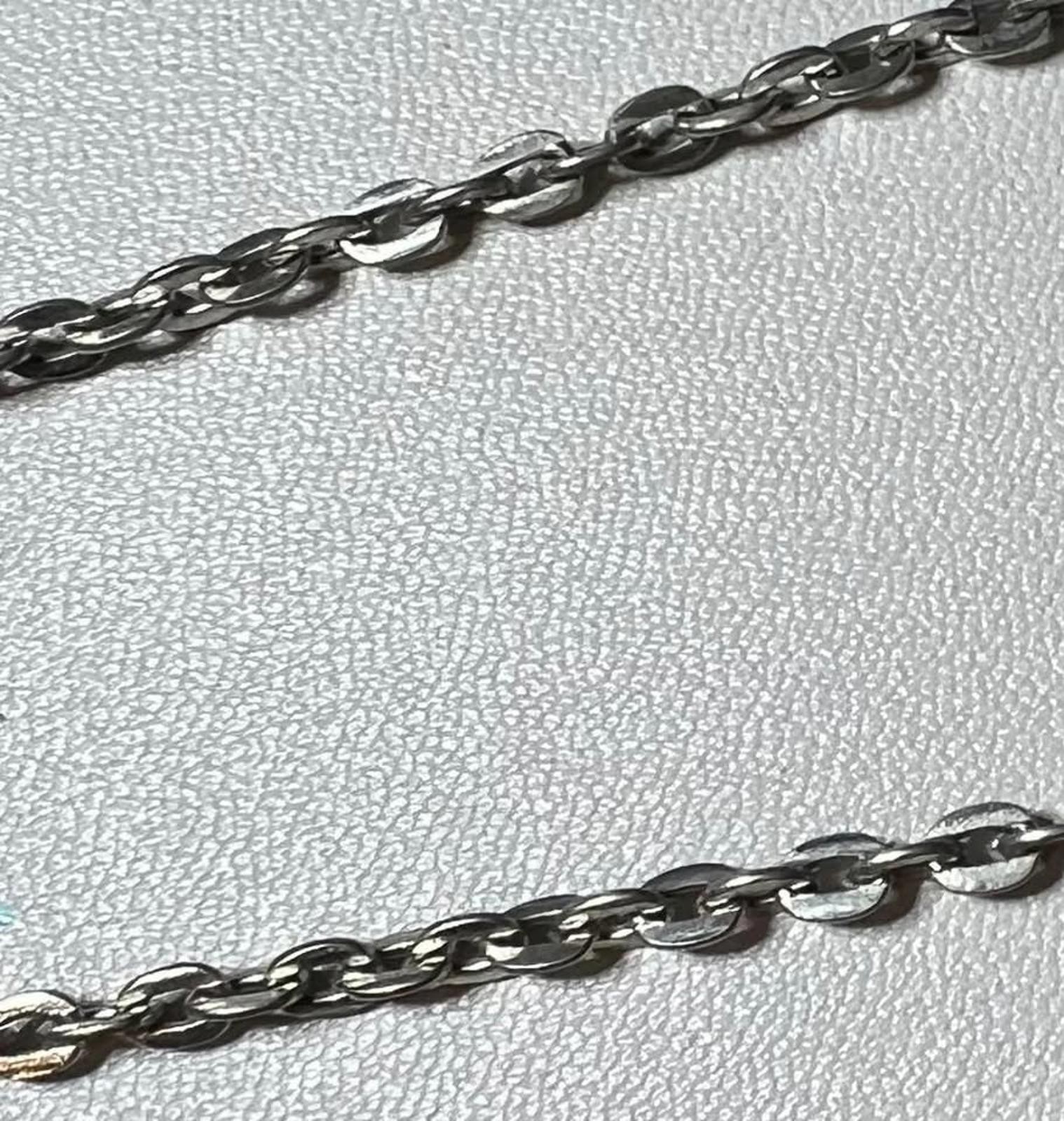 Silver Tone Statement Necklace in Perfect Condition