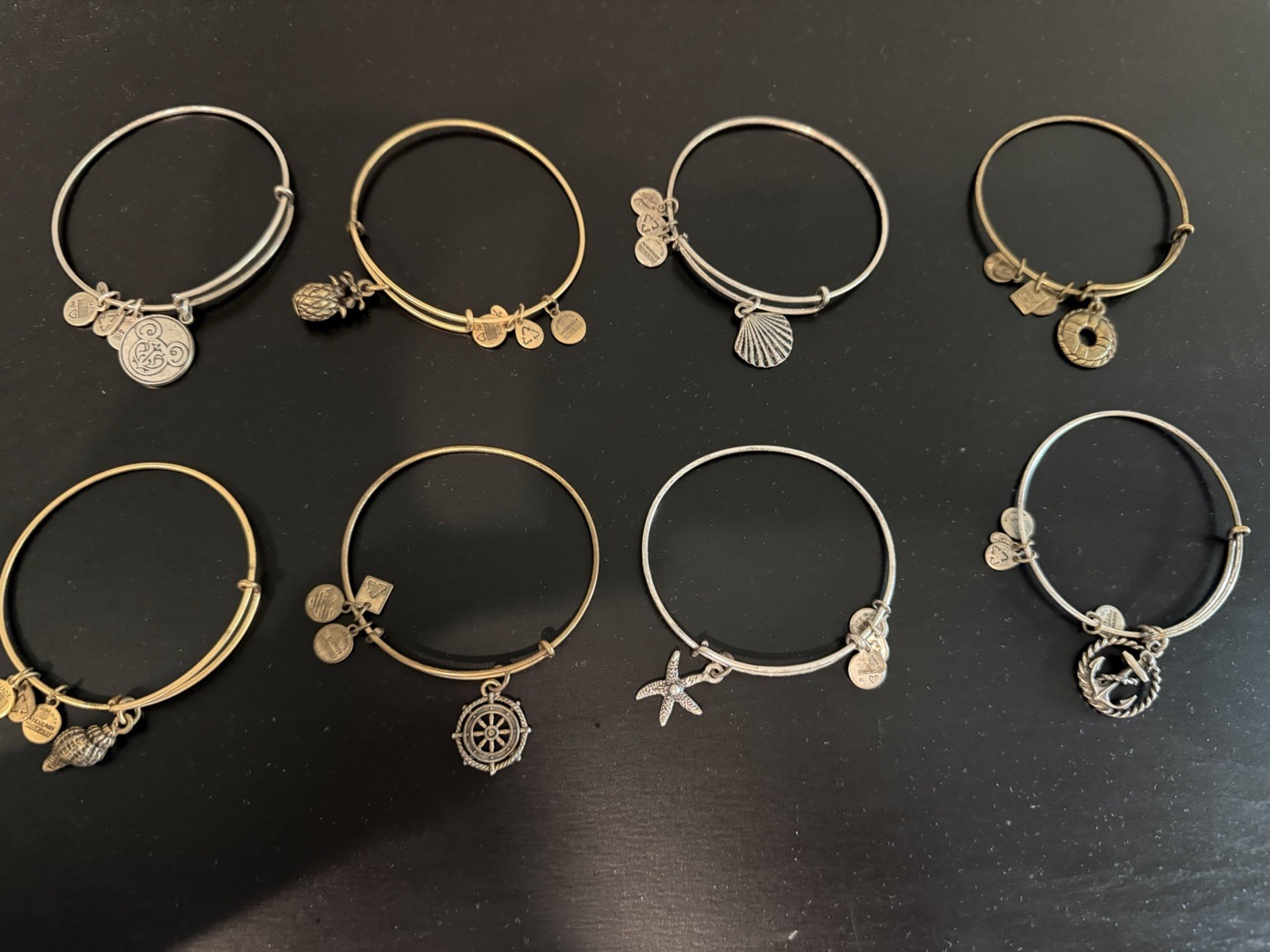 Alex and Ani Bracelets Lot of 8