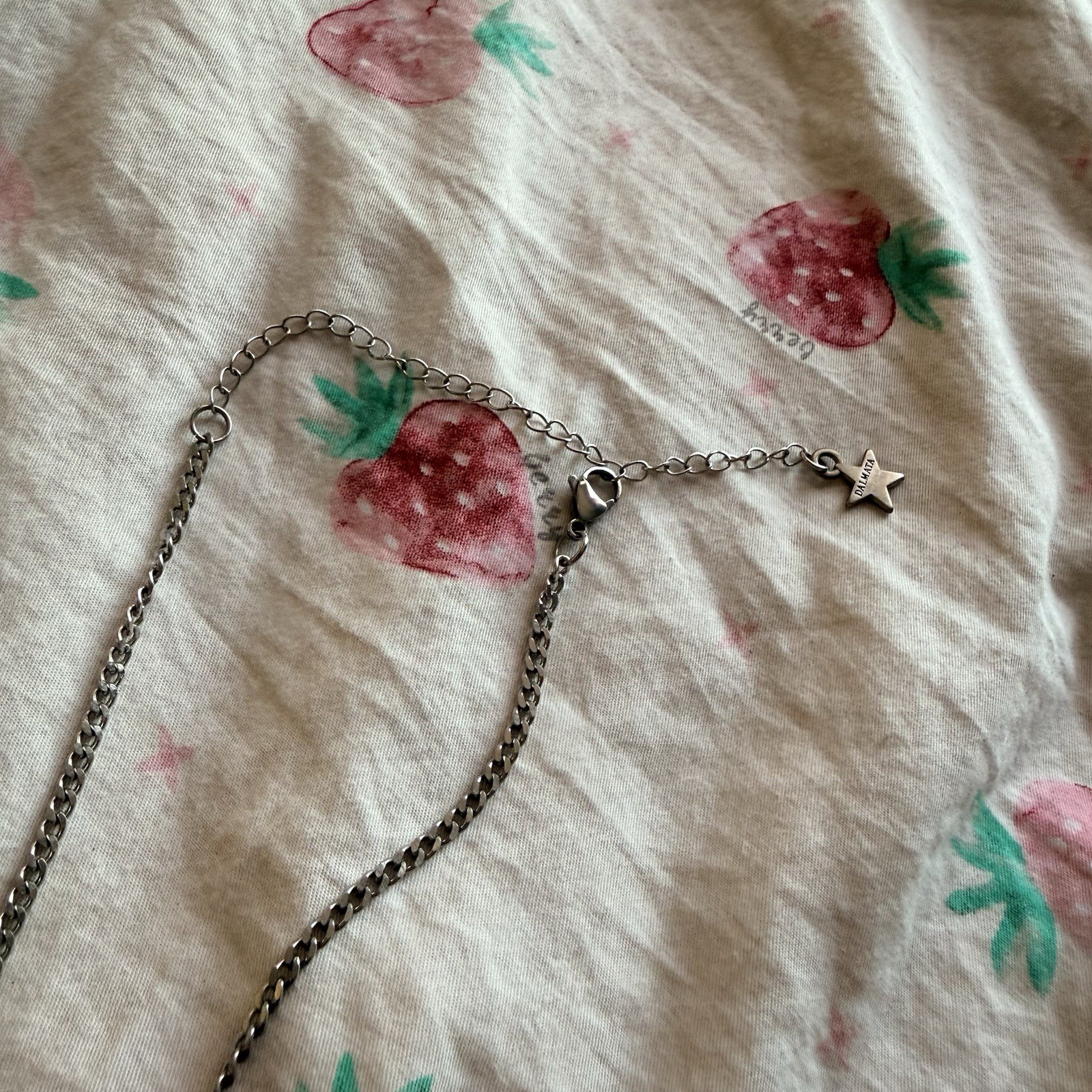 Dalmata Jewelry Silver Curb Chain Link Hypoallergenic Necklace