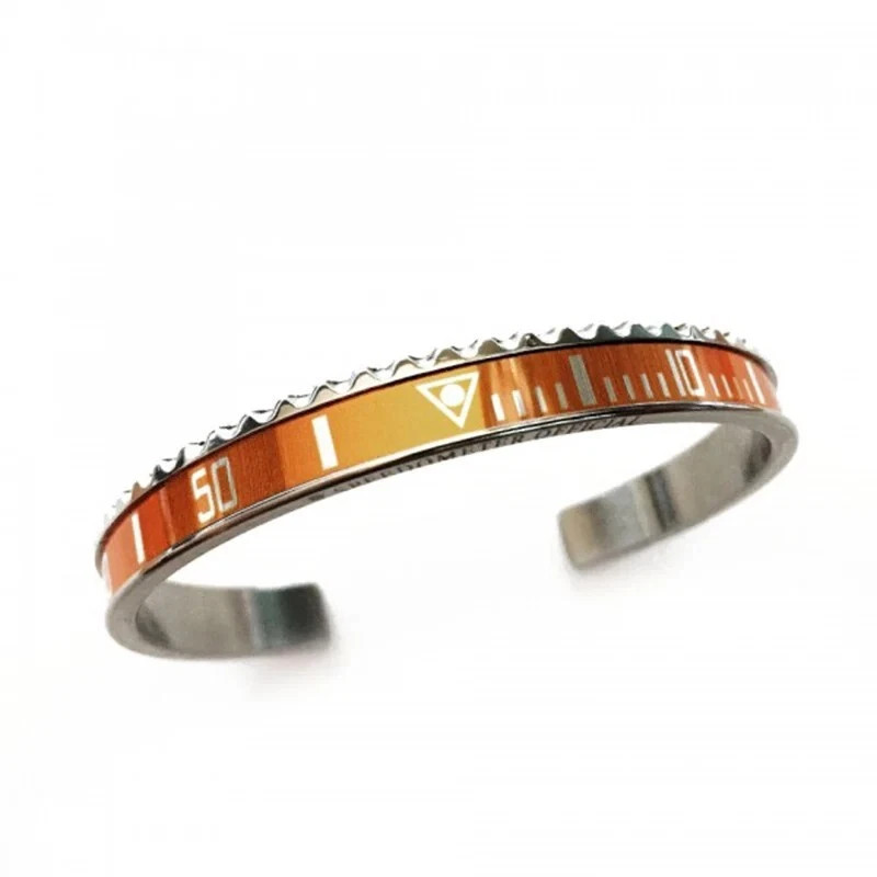 Personality Stainless Steel Men and Women Bracelets Digital Speedometer Bracelet
