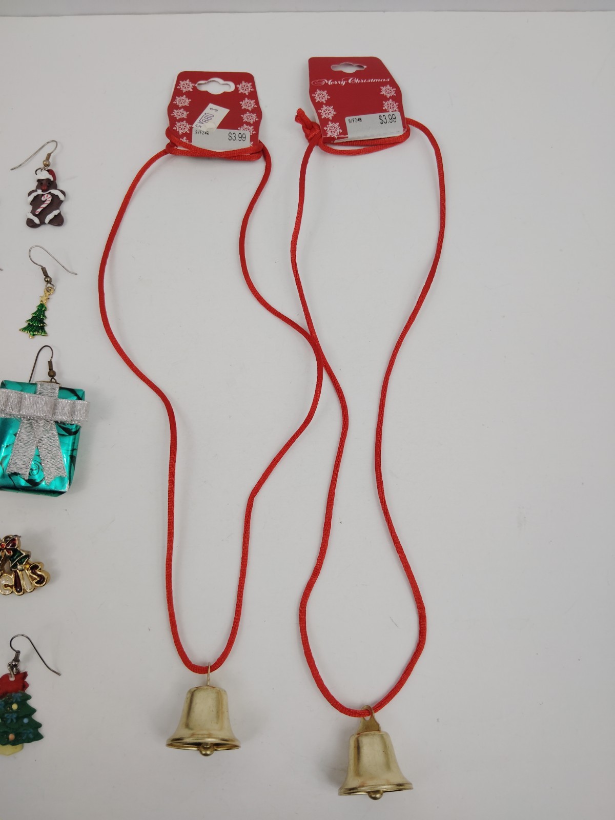 Assorted Christmas Holiday Earring Lot, Please Read Description