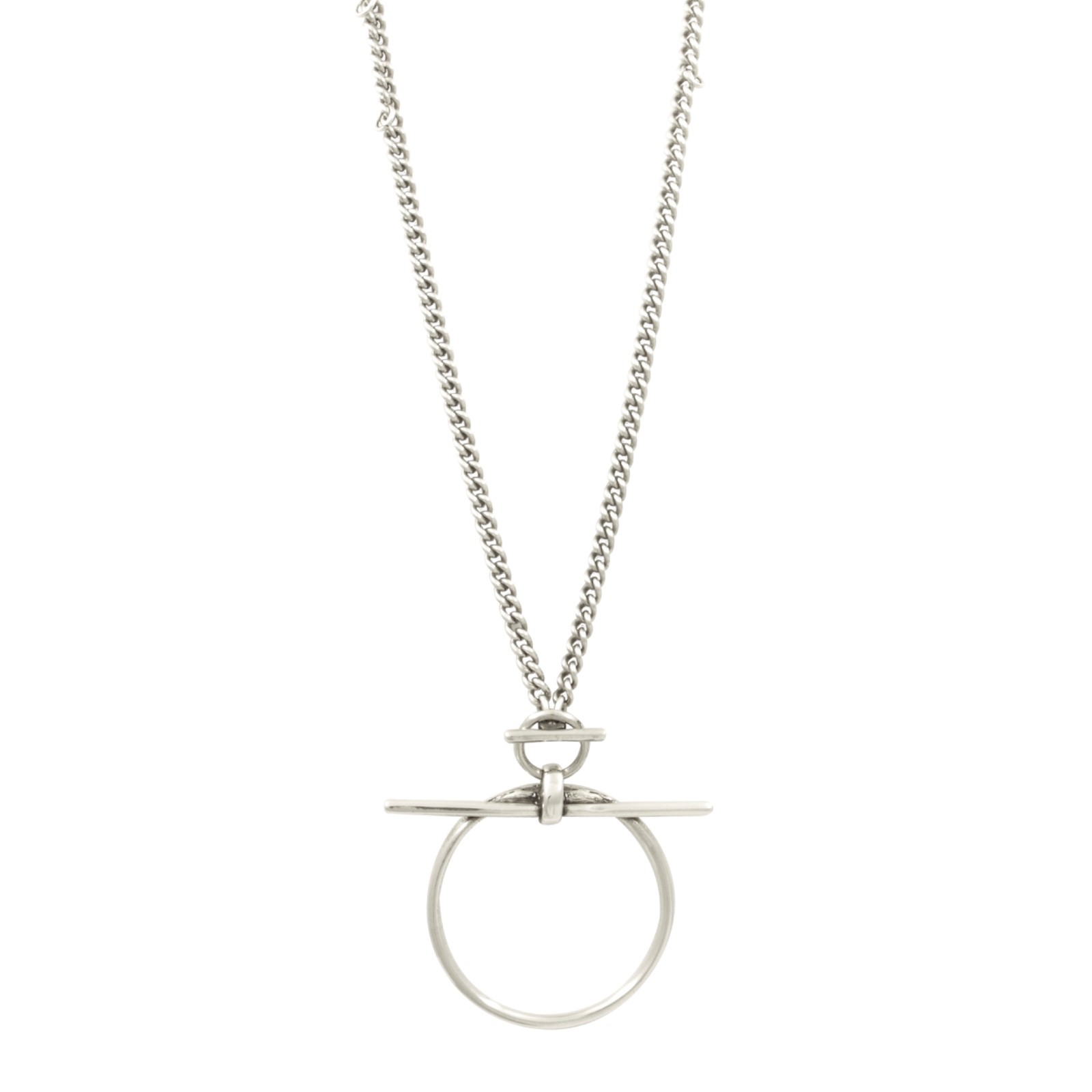 CXC Jewelry necklace silver plated made in spain 10″