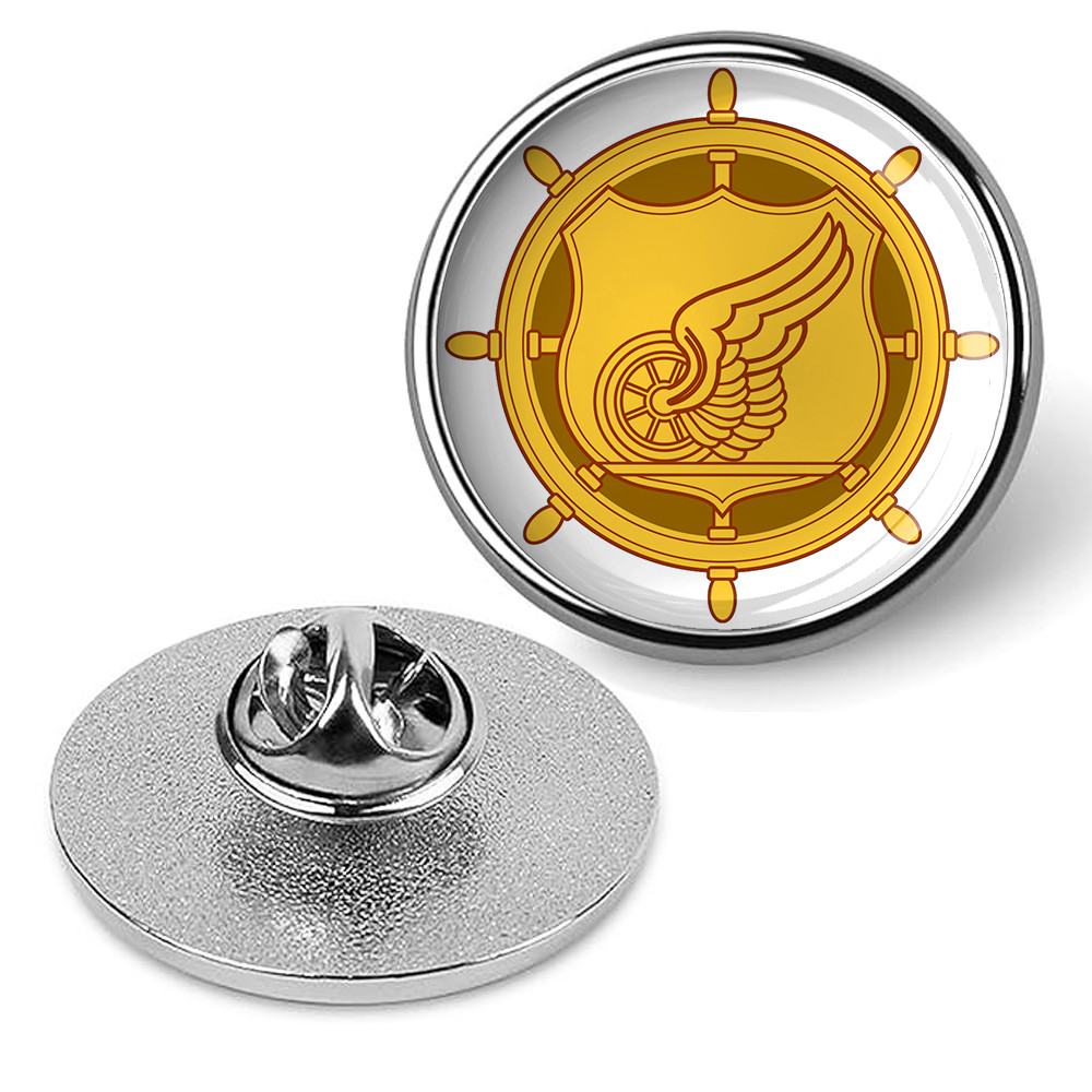 US Army Transportation Corps Tie Suit Shirt Lapel Pin