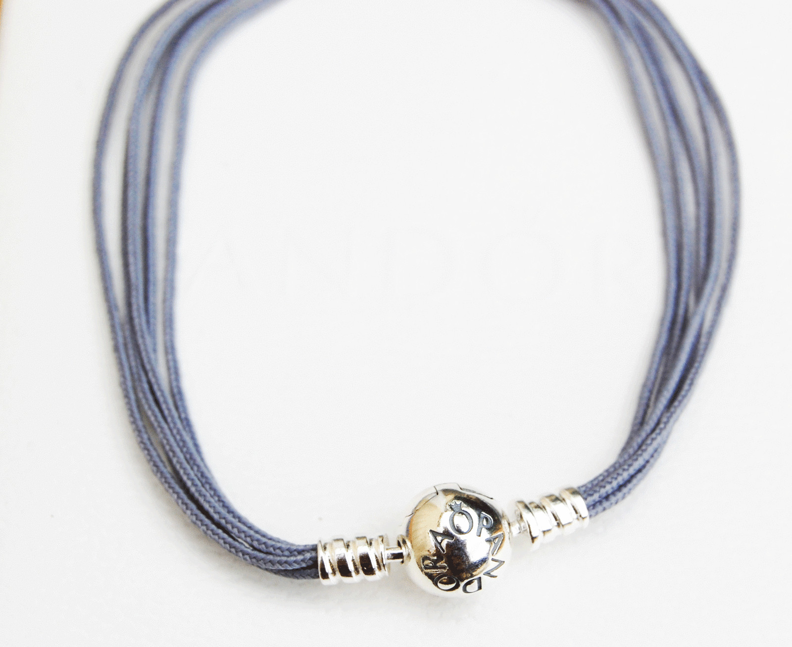 Gen Pandora Multi-strand String Bracelet Grey – 590715CGY-M3 20cm – retired