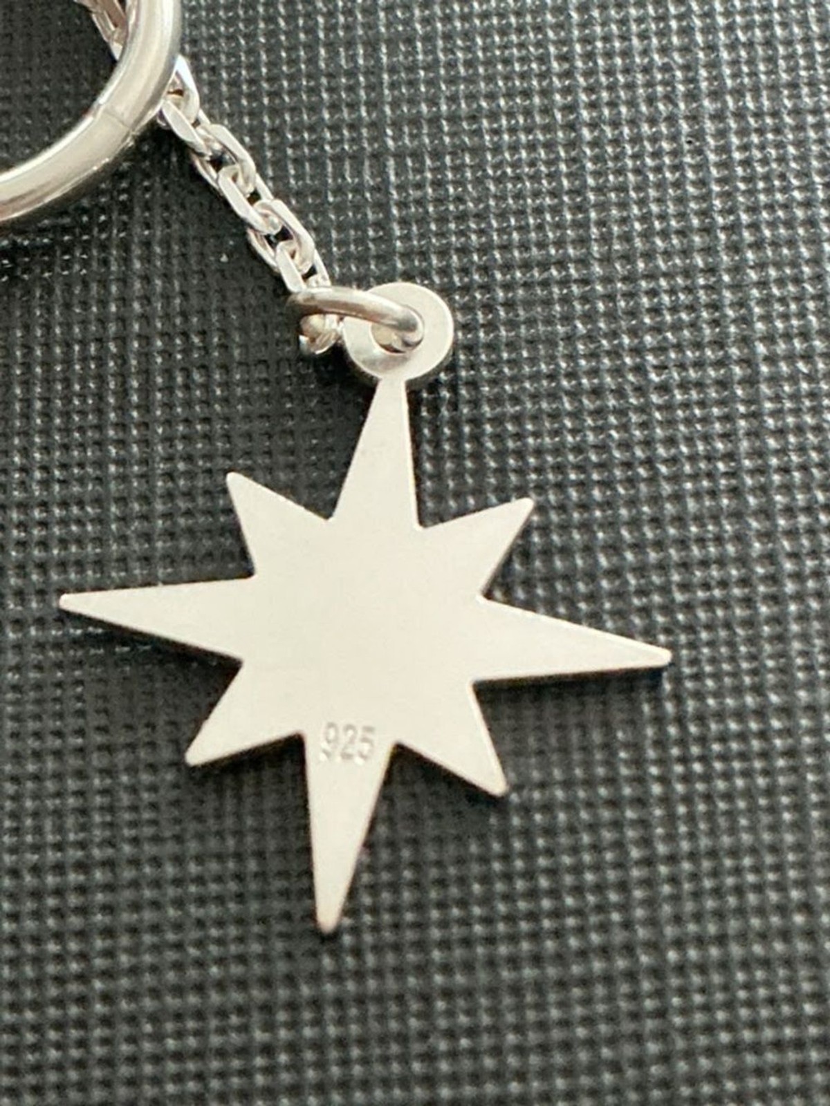 NEW 925 Peruvian Silver North Star Lariat Necklace 16″-18″