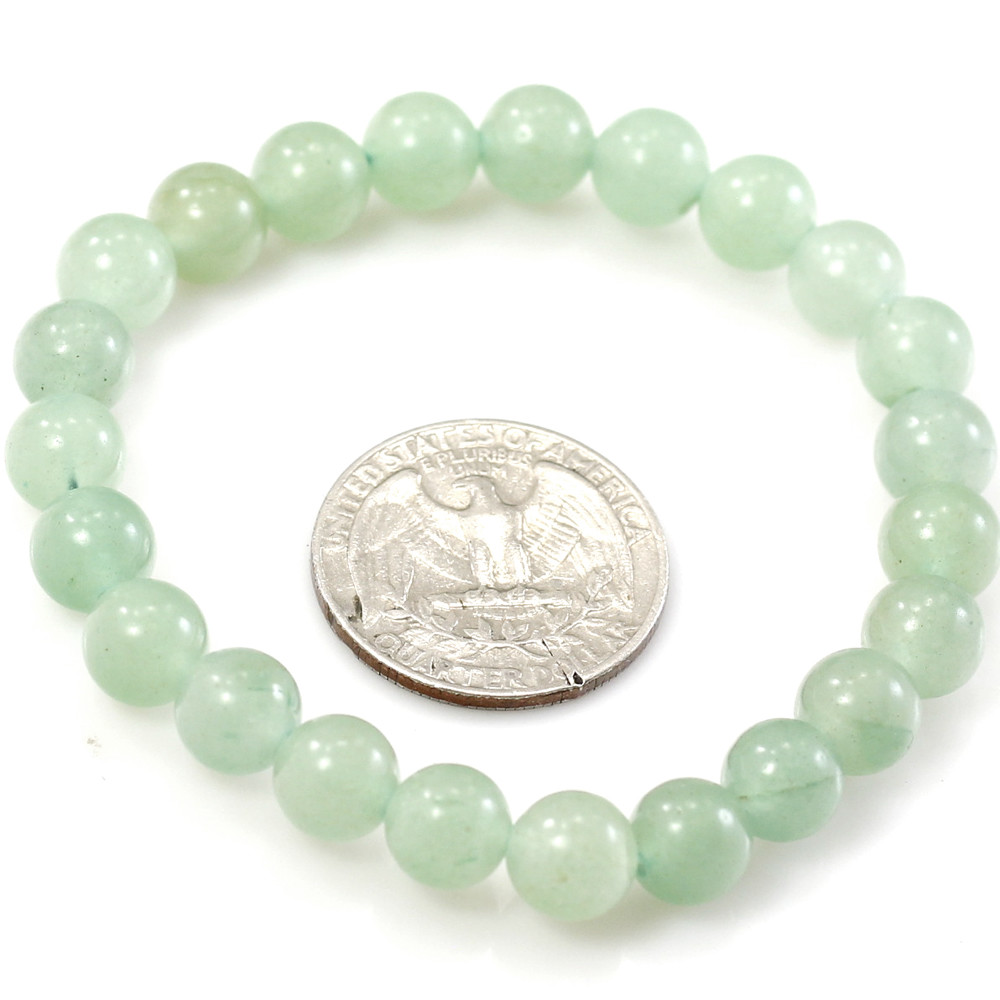 Wholesale Gemstone Bracelet Balance Elastic Stretch 4mm 6mm 8mm 10mm 12mm 7.5″