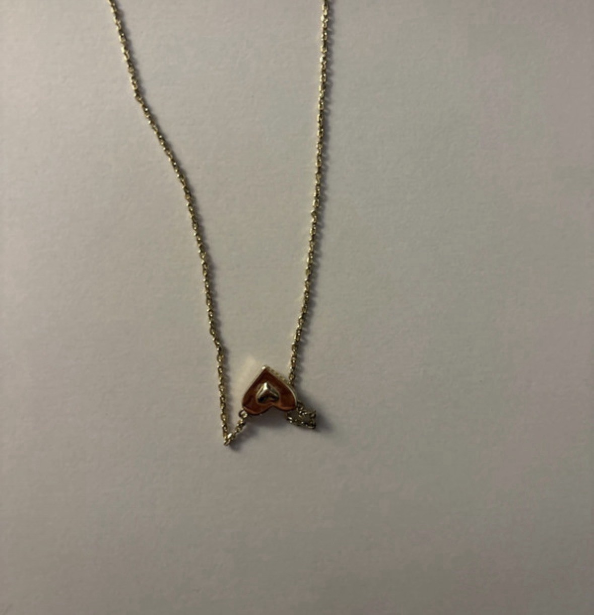 Kendra Scott mini heart necklace