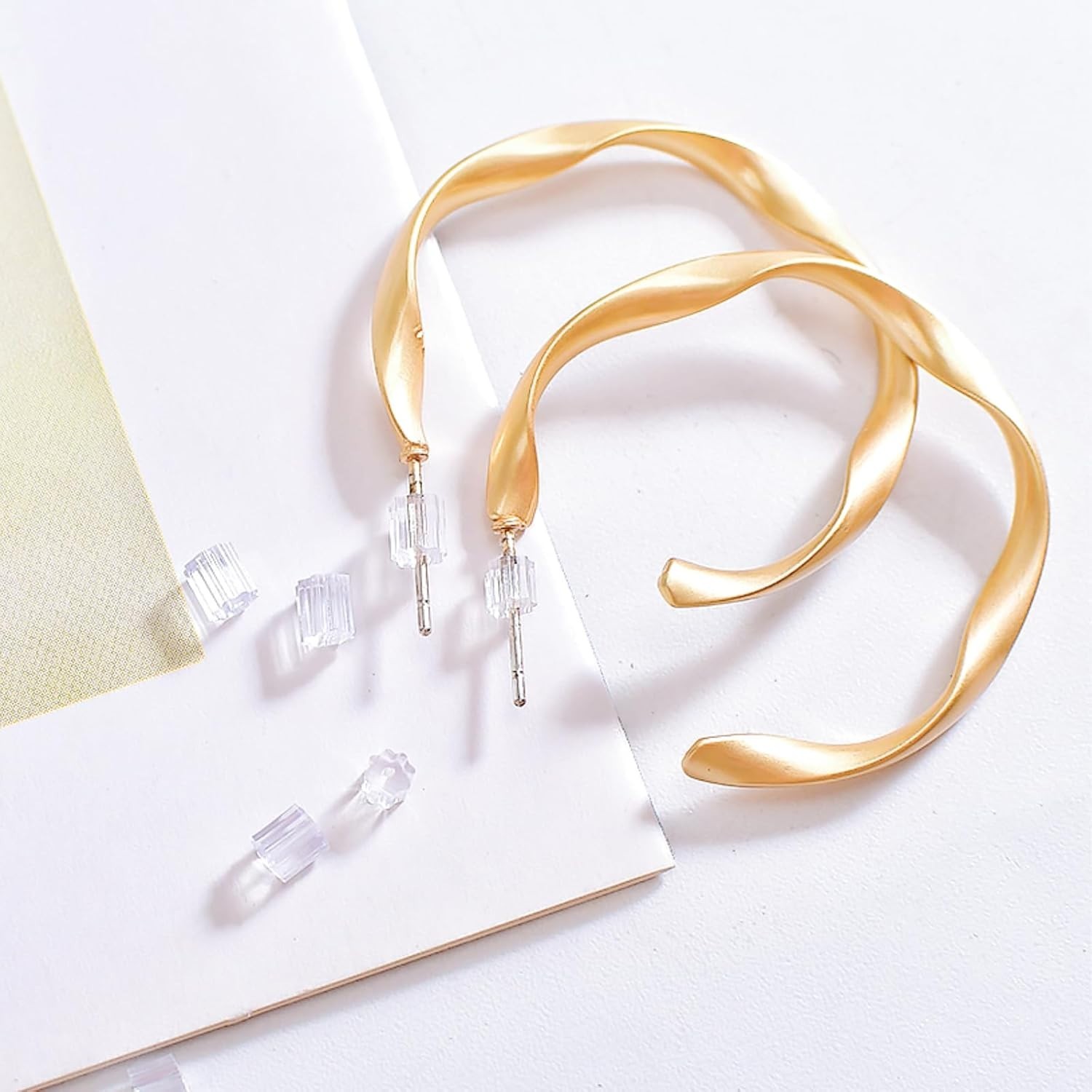 Soft Clear Silicone Earring Stoppers – 200PCS Replacement Backs for All Earrings