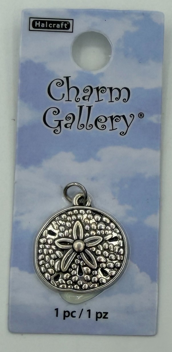 Charm Gallery Silver Tone Charm for Bracelet Beach Sea life Jewelry Making New
