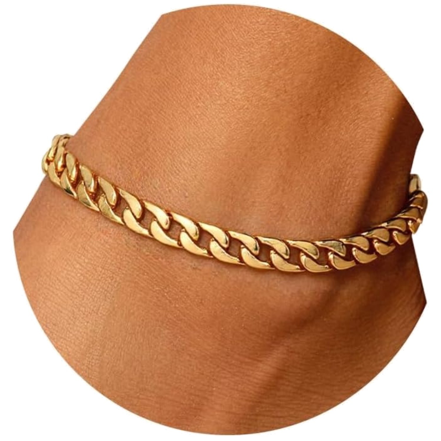 Elegant Gold Plated Anklet Bracelet