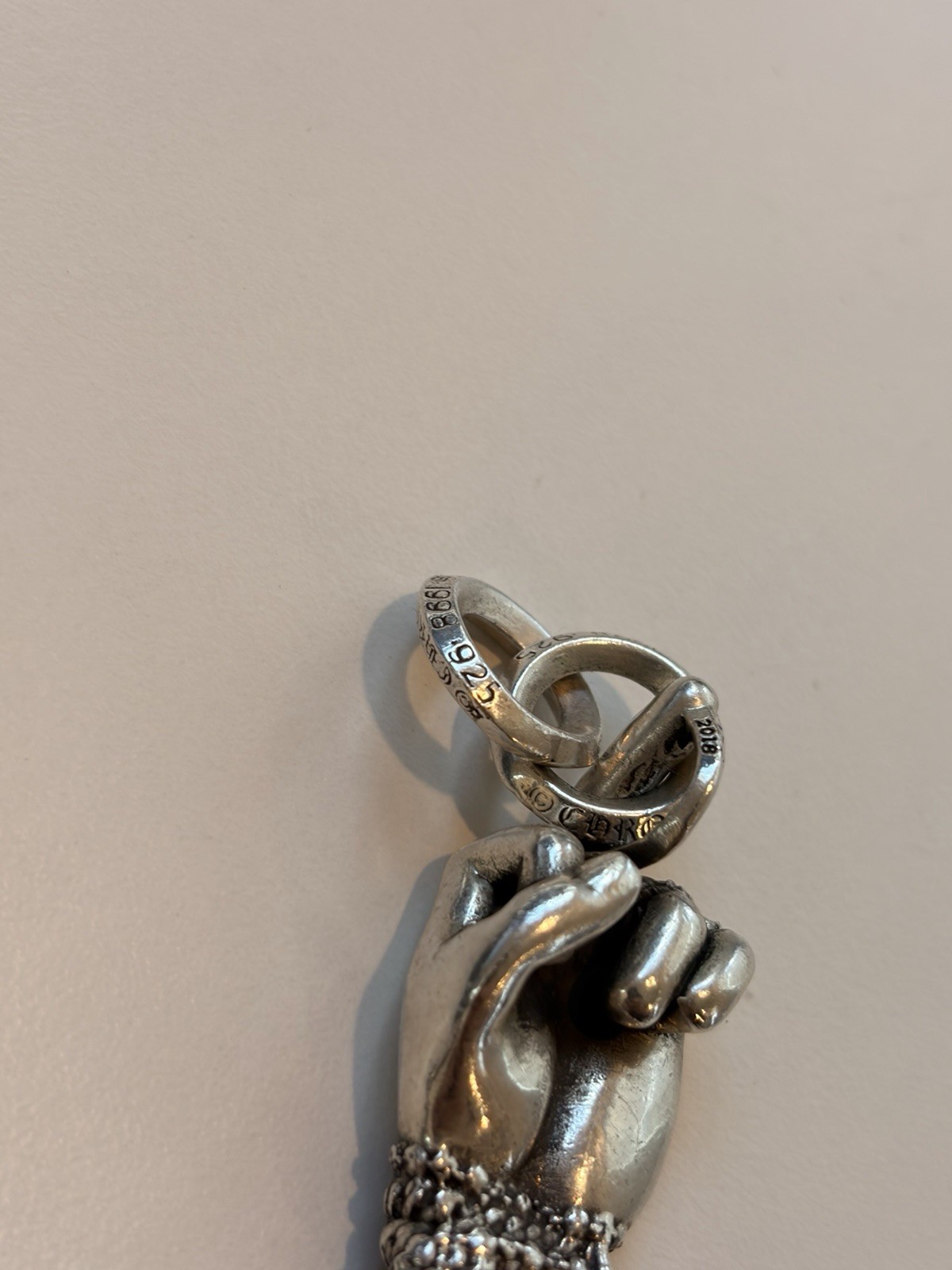 Chrome Hearts middle Finger Pendant