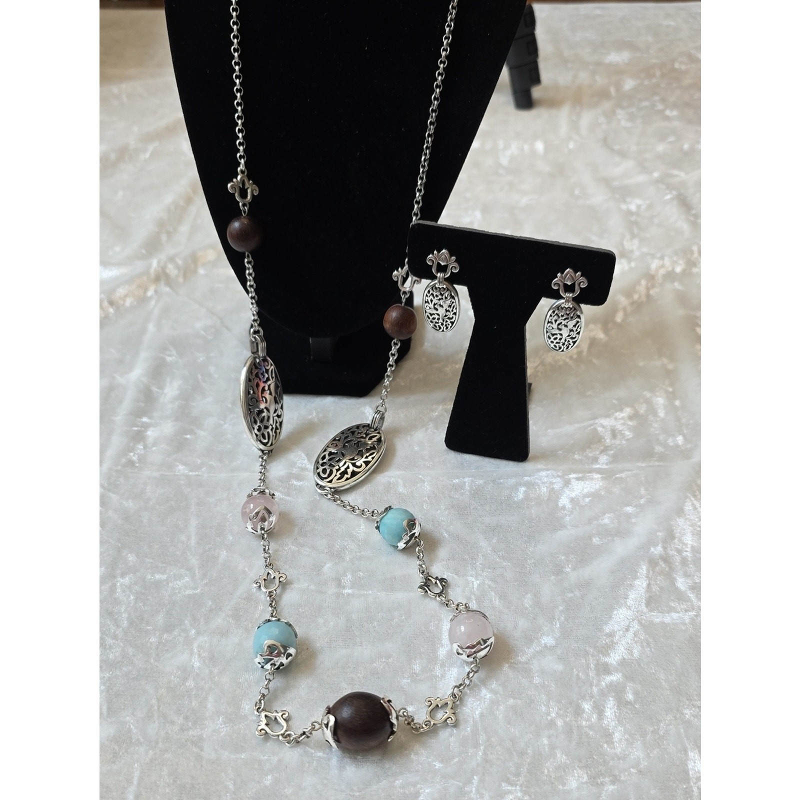 Brighton Retired Songbird Collection Necklace & Earrings