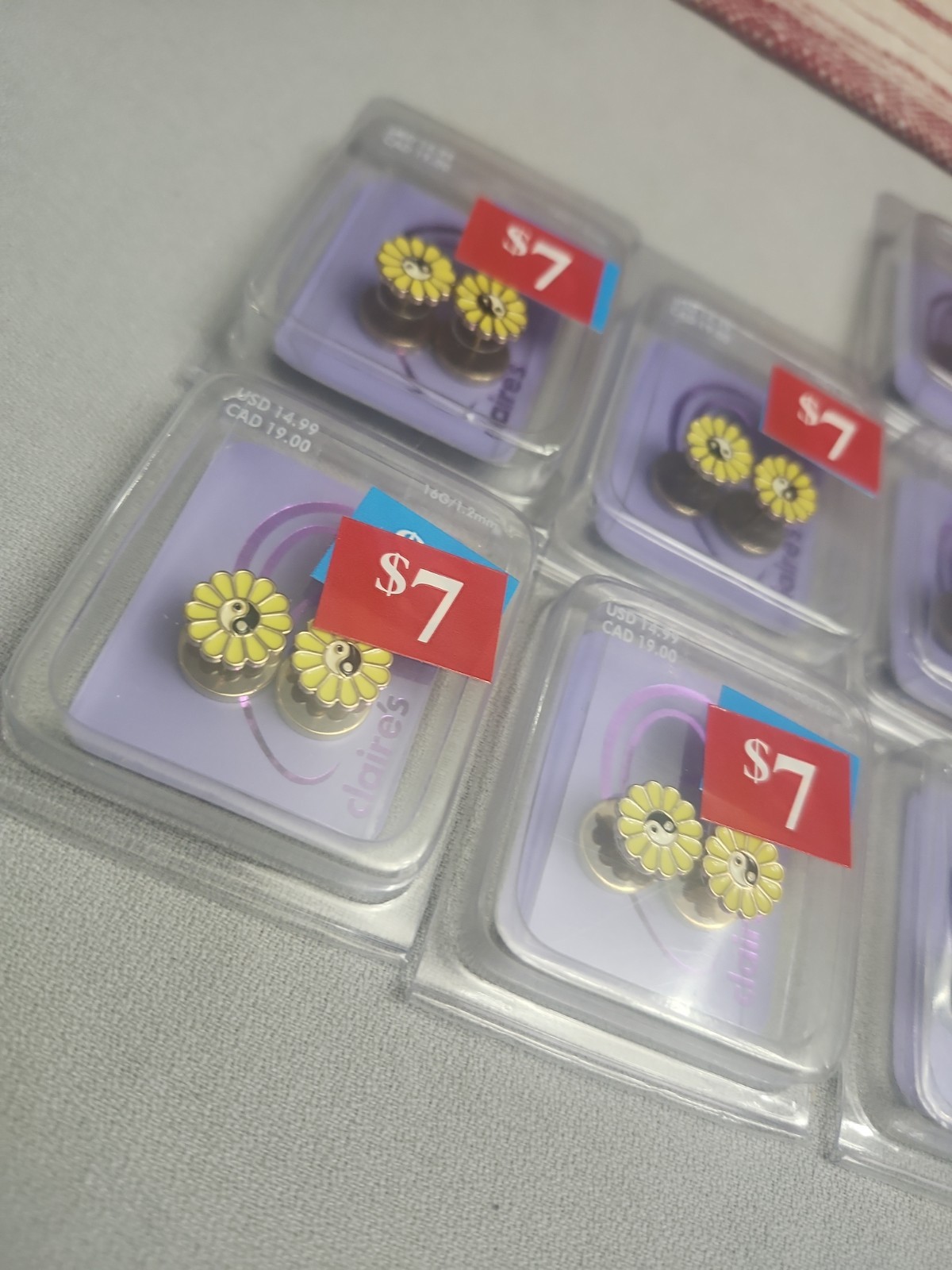 Claires Pierced Earrings. Lot Of 11