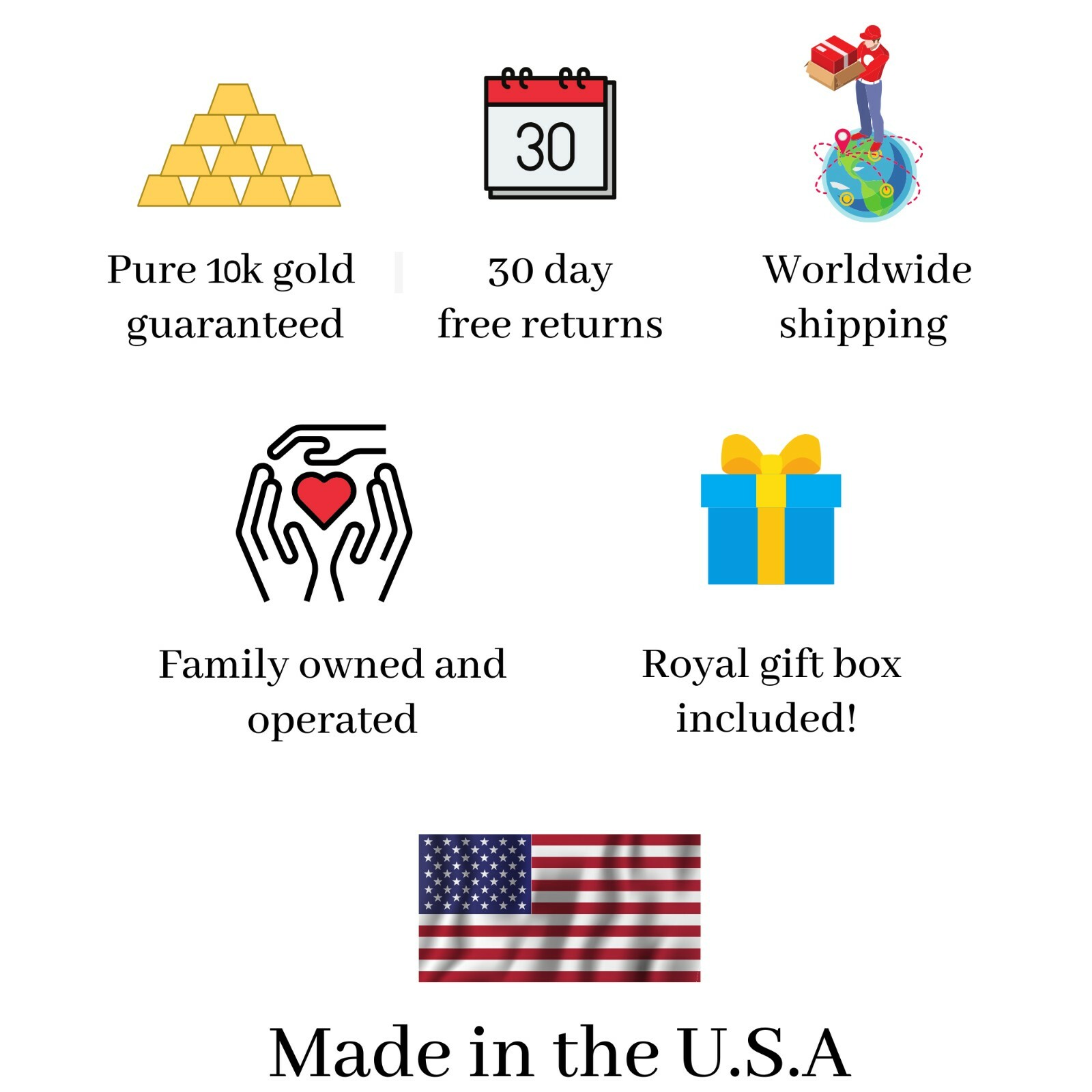 10K Real Solid Yellow Gold Baby Star CZ Sleeper Studs Earrings Screw-back
