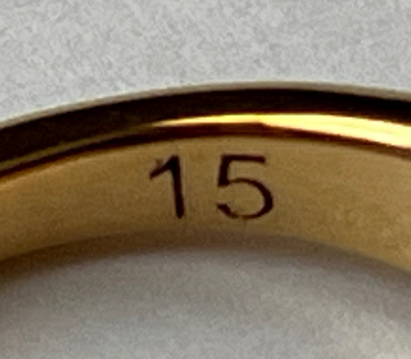 NIB Alexander McQueen Iconic Skull Logo 3D Sideways Gold Brass Ring 15 US 7 $595