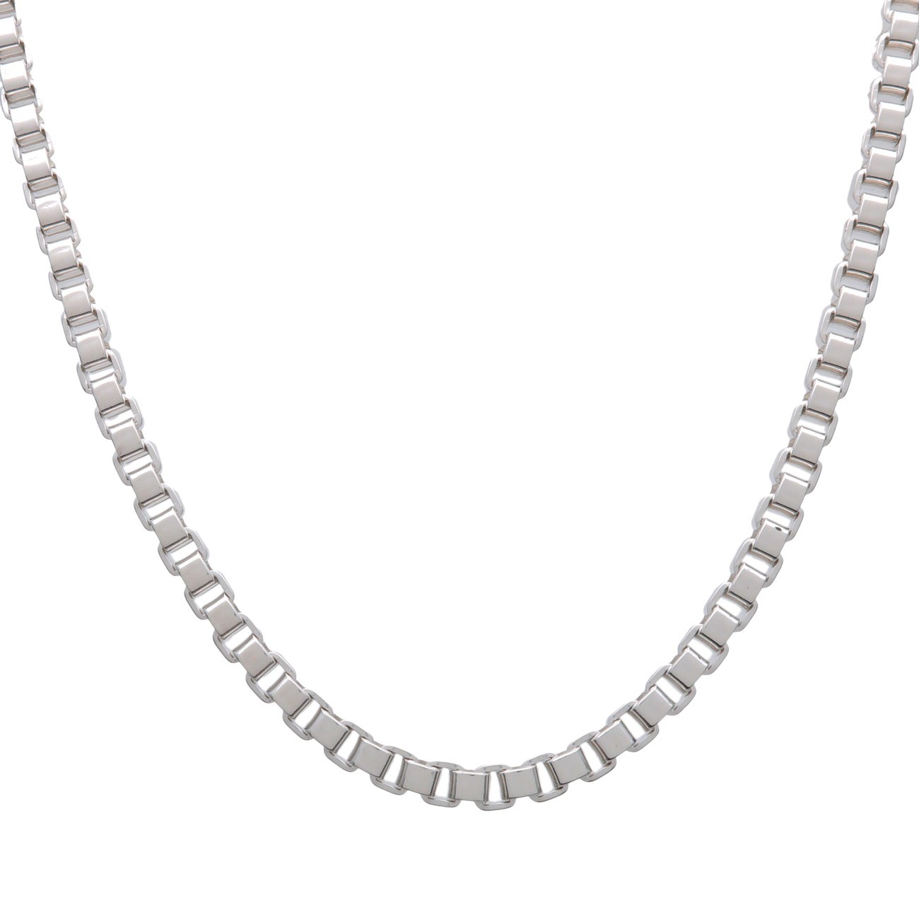 Tiffany & Co Venetian Link Necklace SV925 Silver Authentic Used F/S
