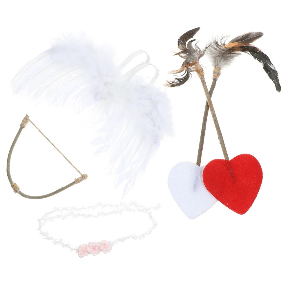 Baby Boy Cupid Outfit Wings Infant Angel Photo Costume Child