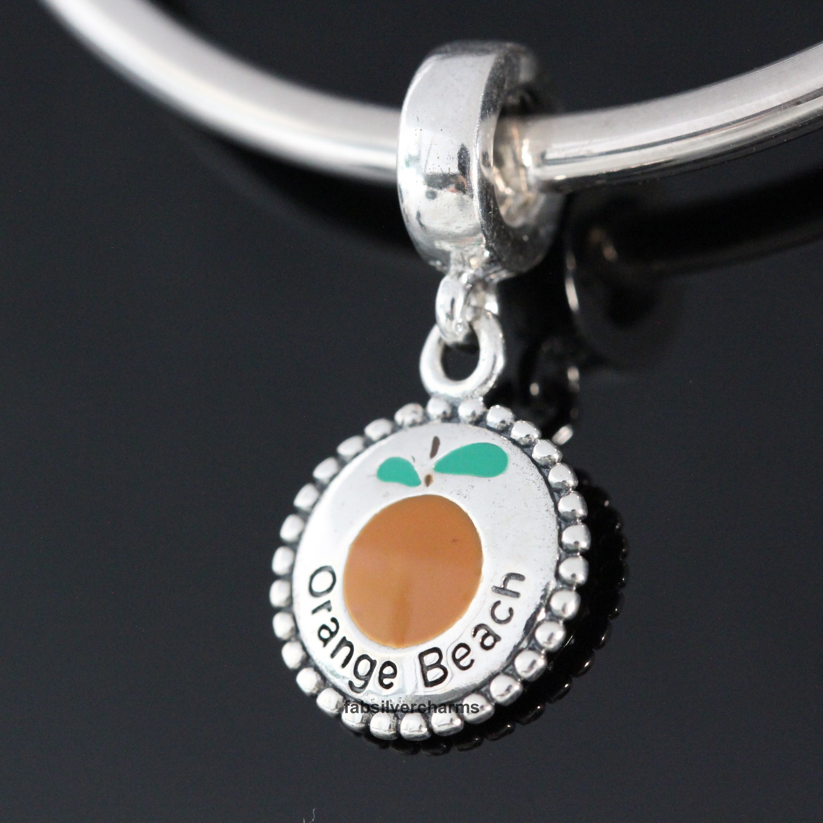 Authentic Pandora Orange Beach Alabama Exclusive Charm