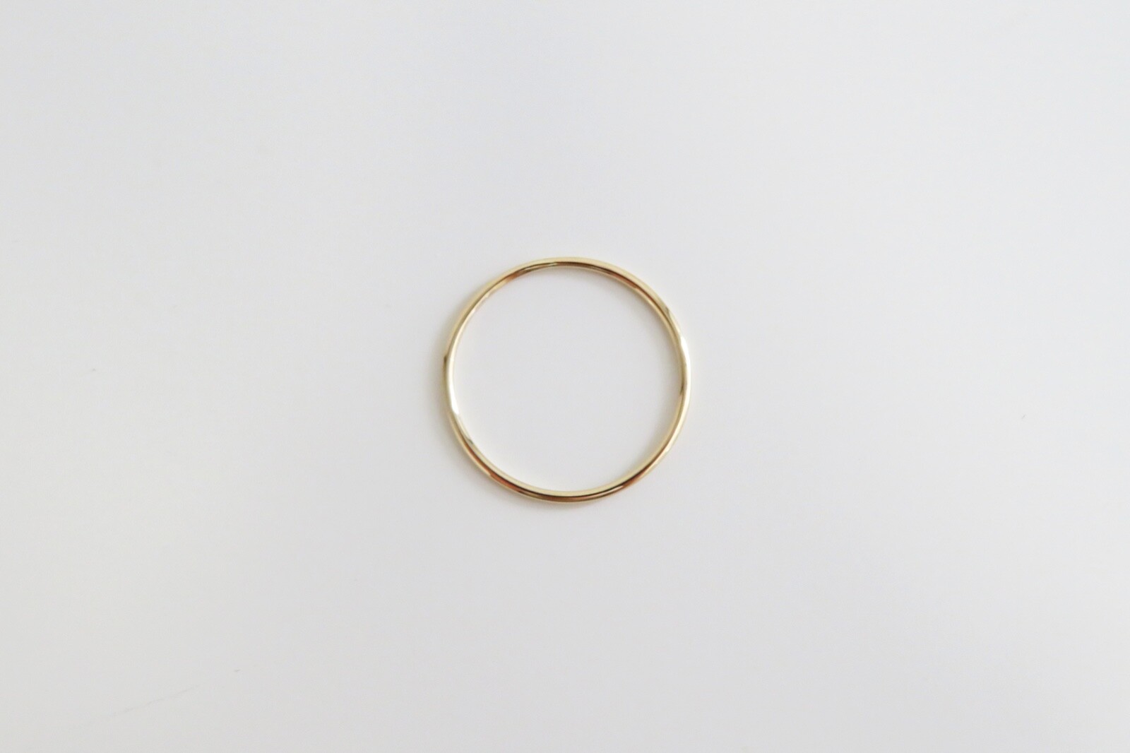 Thin Gold Ring, 14k Gold Ring, Gold Ring, Gold Stack Ring, Thumb Ring, Midi Ring