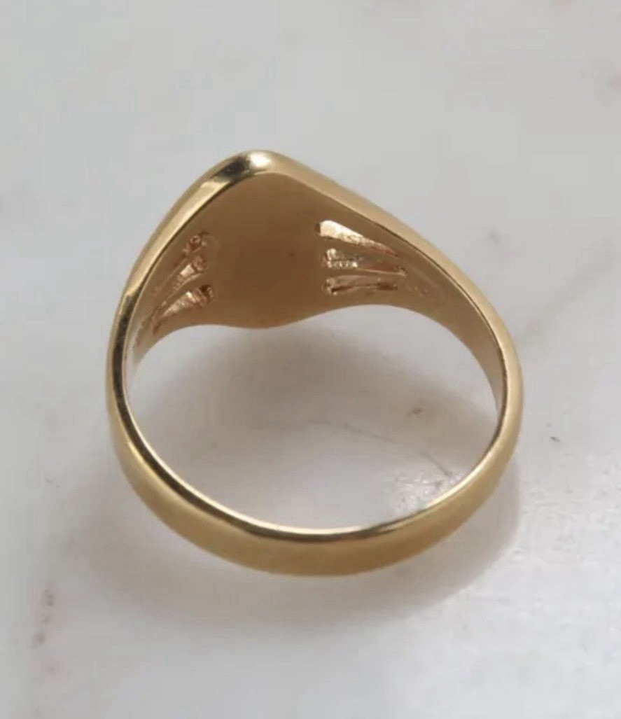 Vintage 1992 AVON Sparkling Wave RING Multi Color & Clear Rhinestones Sz 9