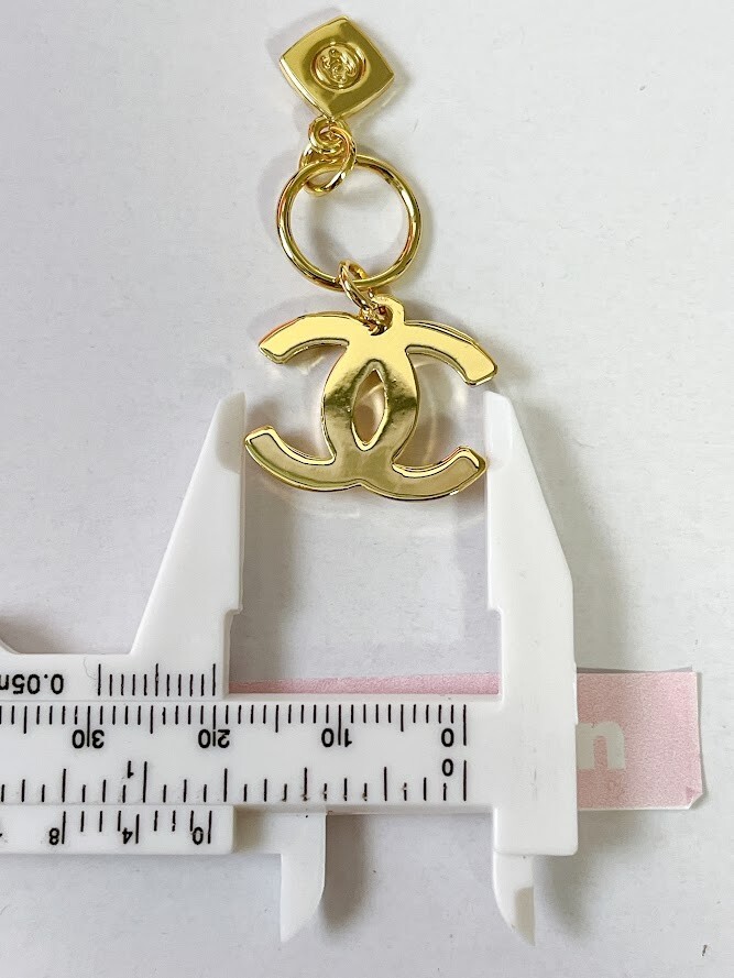 CHANEL Holiday 2023 Christmas Limited Edition Novelty Charm Set of 2 Near Mint