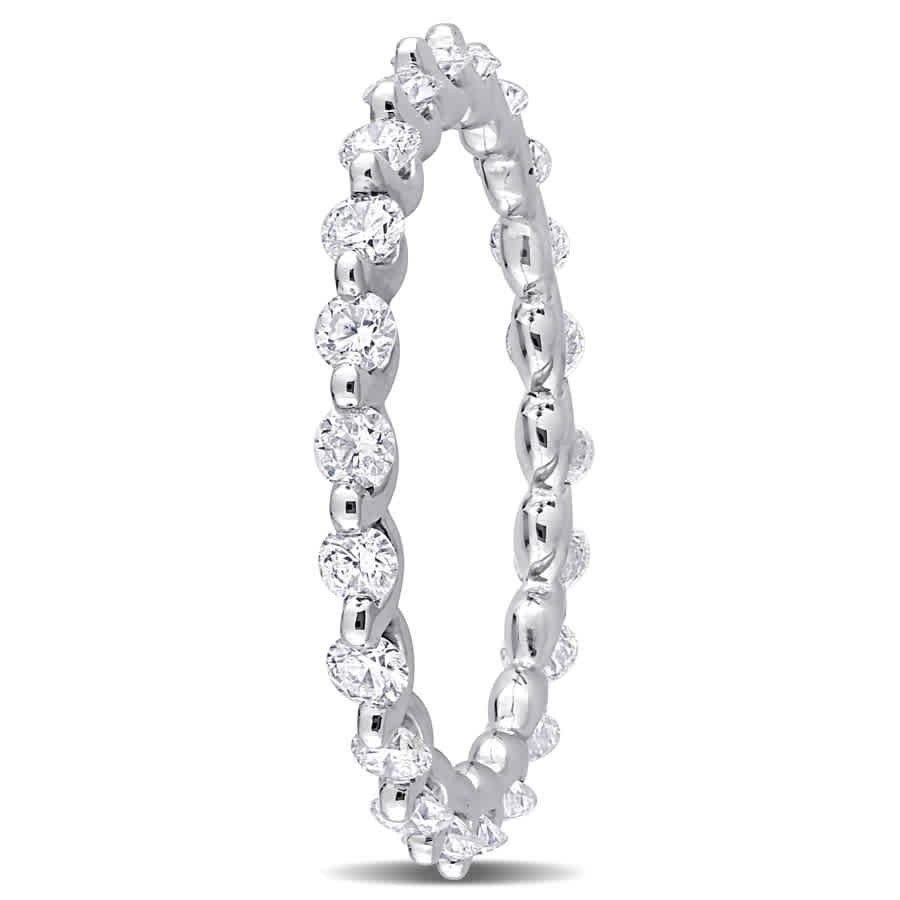 AMOUR 1 CT TW Diamond Eternity Band in Platinum