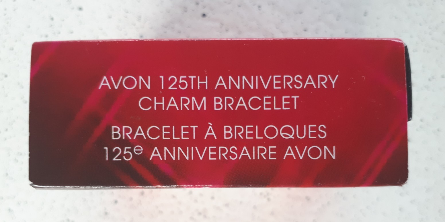 Avon 125th Anniversary Charm Bracelet