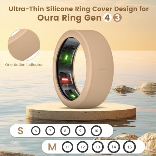 15 Pack Ultra-Thin Ring Covers Compatible S for 6/7/8/9/10 15 Pack – Set 12