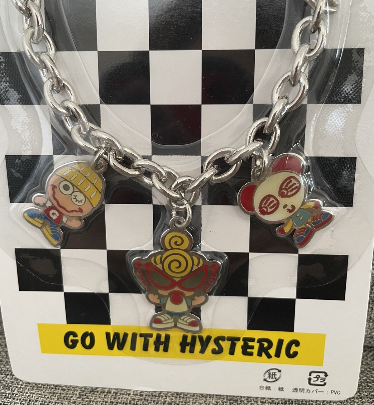HYSTERIC GLAMOUR MINI Chain bracelet anklet charm BABY 00s vintage RARE