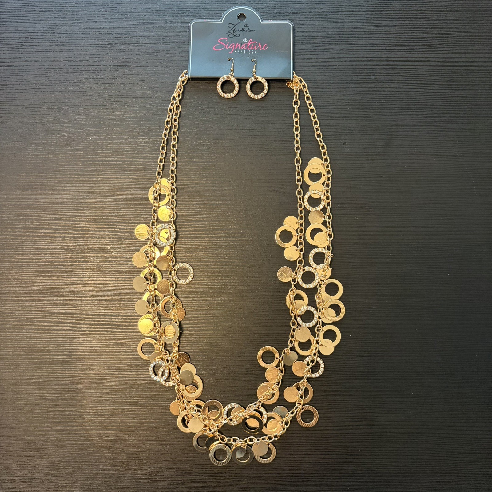 Paparazzi Jewelry Zi Collection Necklace and Earring Set