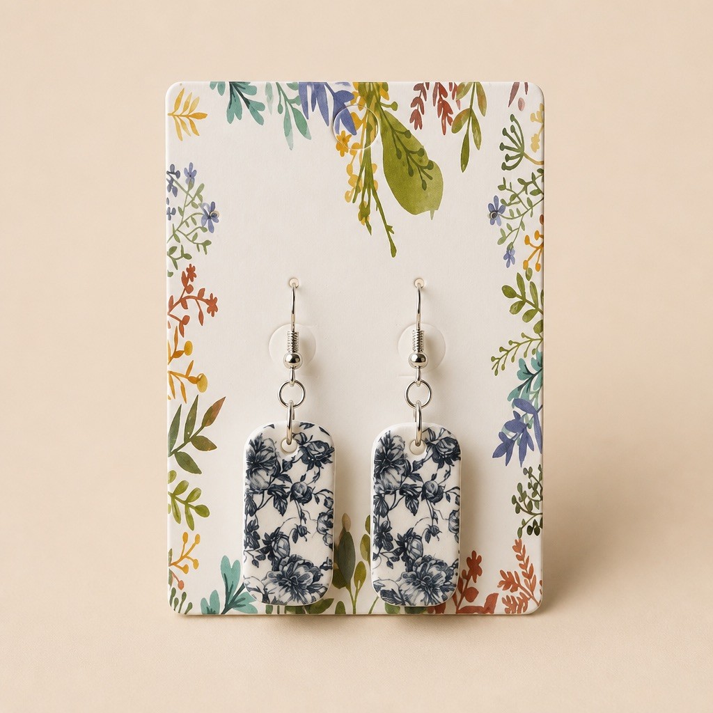 Handmade Polymer Clay Earrings