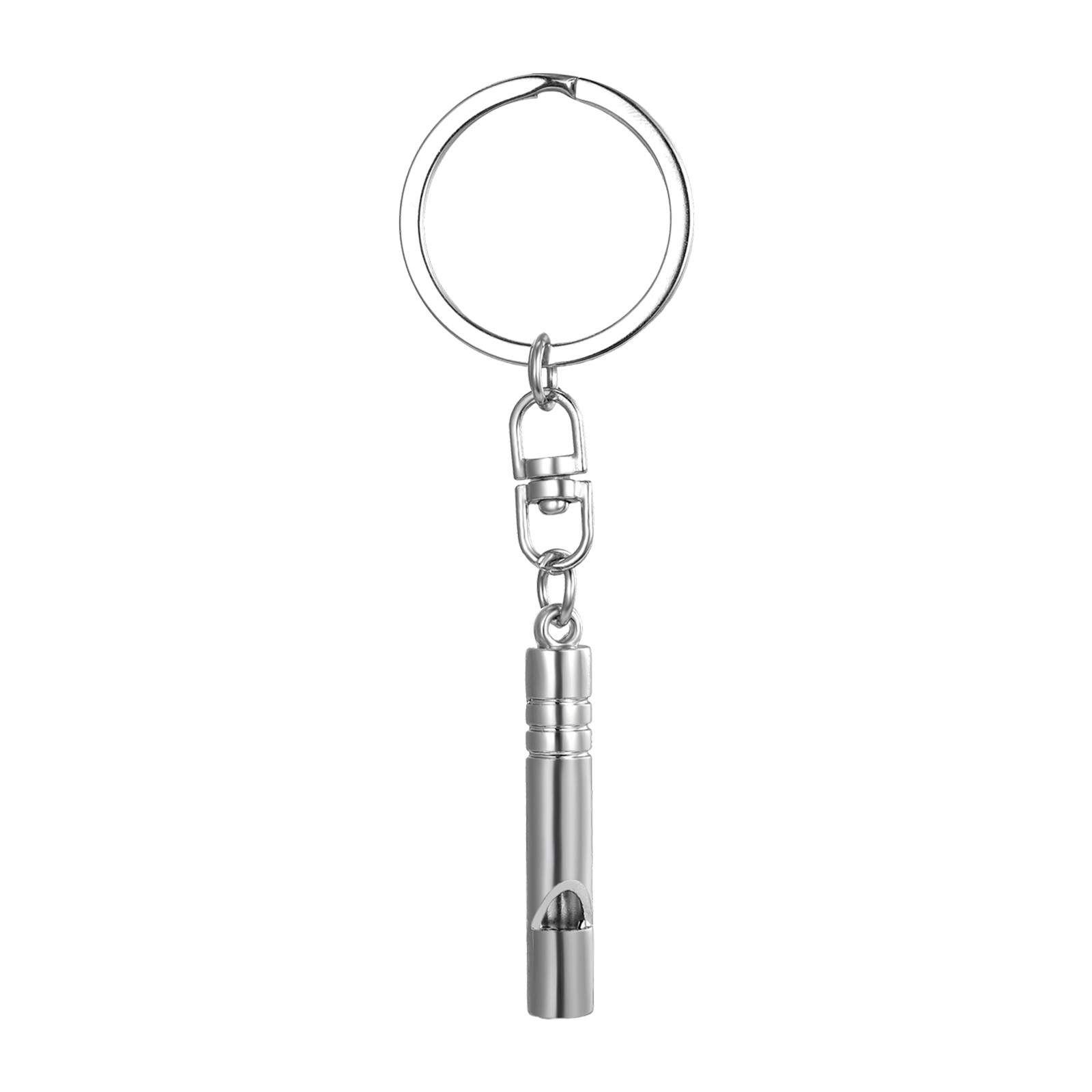 Outdoor Loud Survival Alarm Safety Emergency Whistle Keychain for Hiking Camping