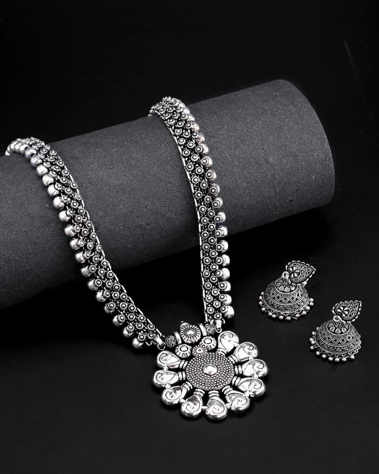 Oxidized Necklace For Navratri
