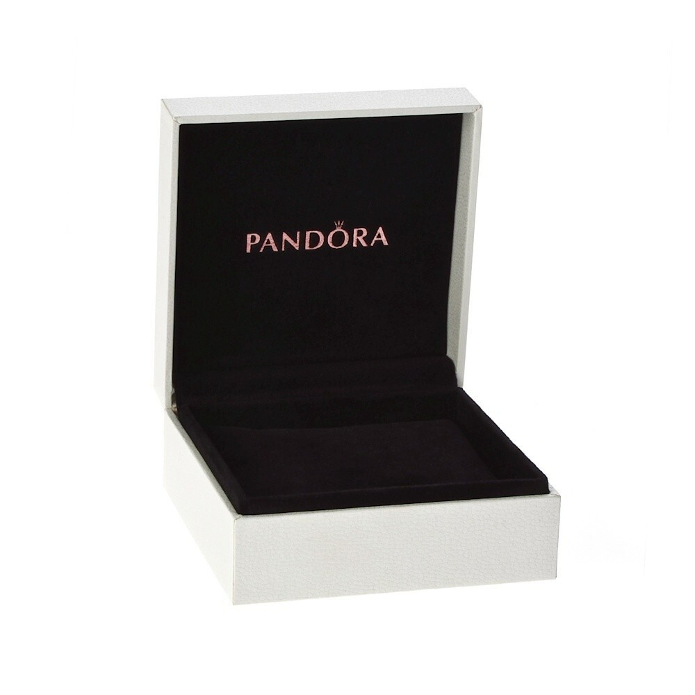NIB PANDORA Knotted Heart Pendant 925 Silver Necklace 23.6″ Valentine’s Day Gift