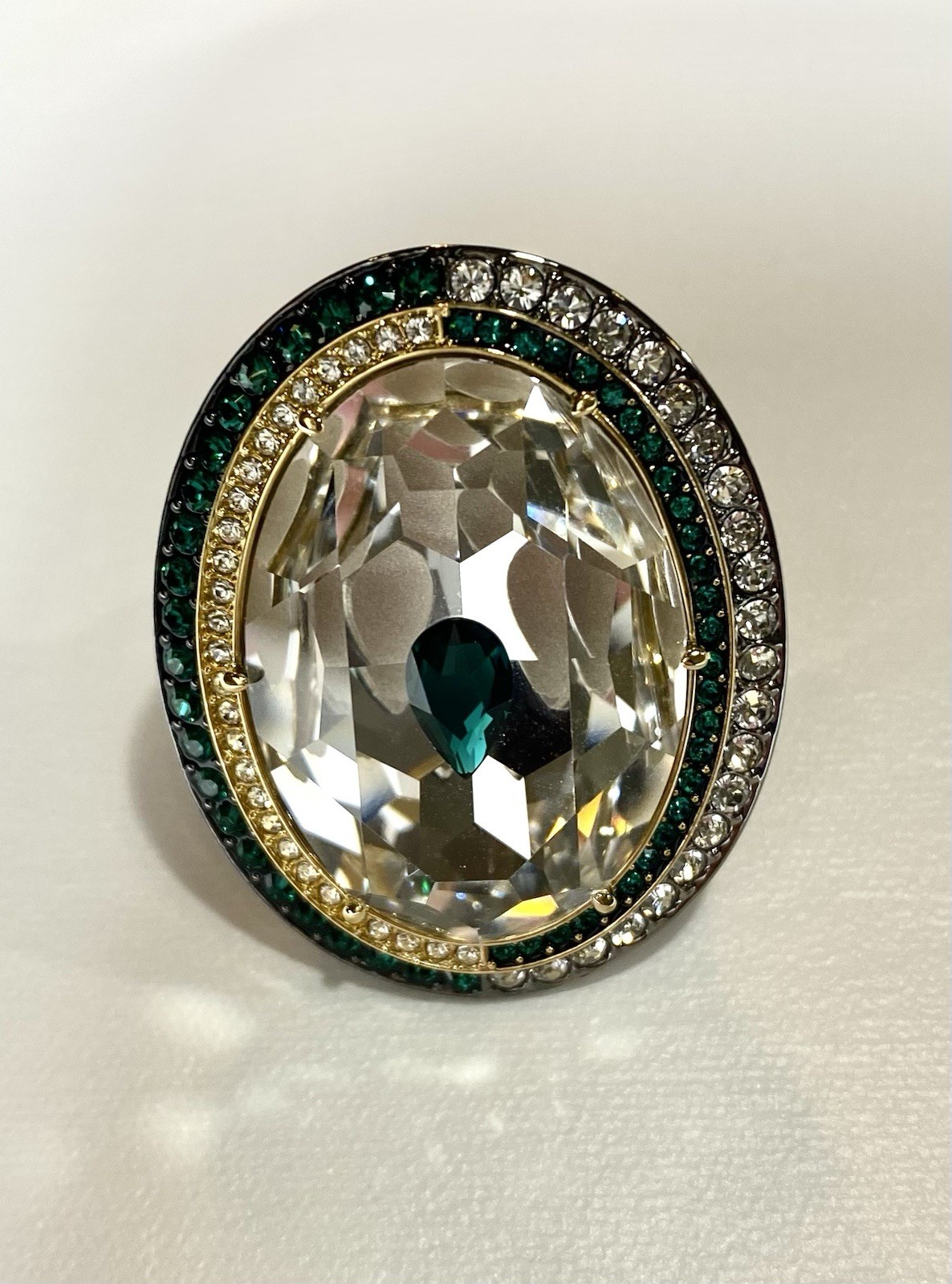 Swarovski Crystal Ring! Brand New!