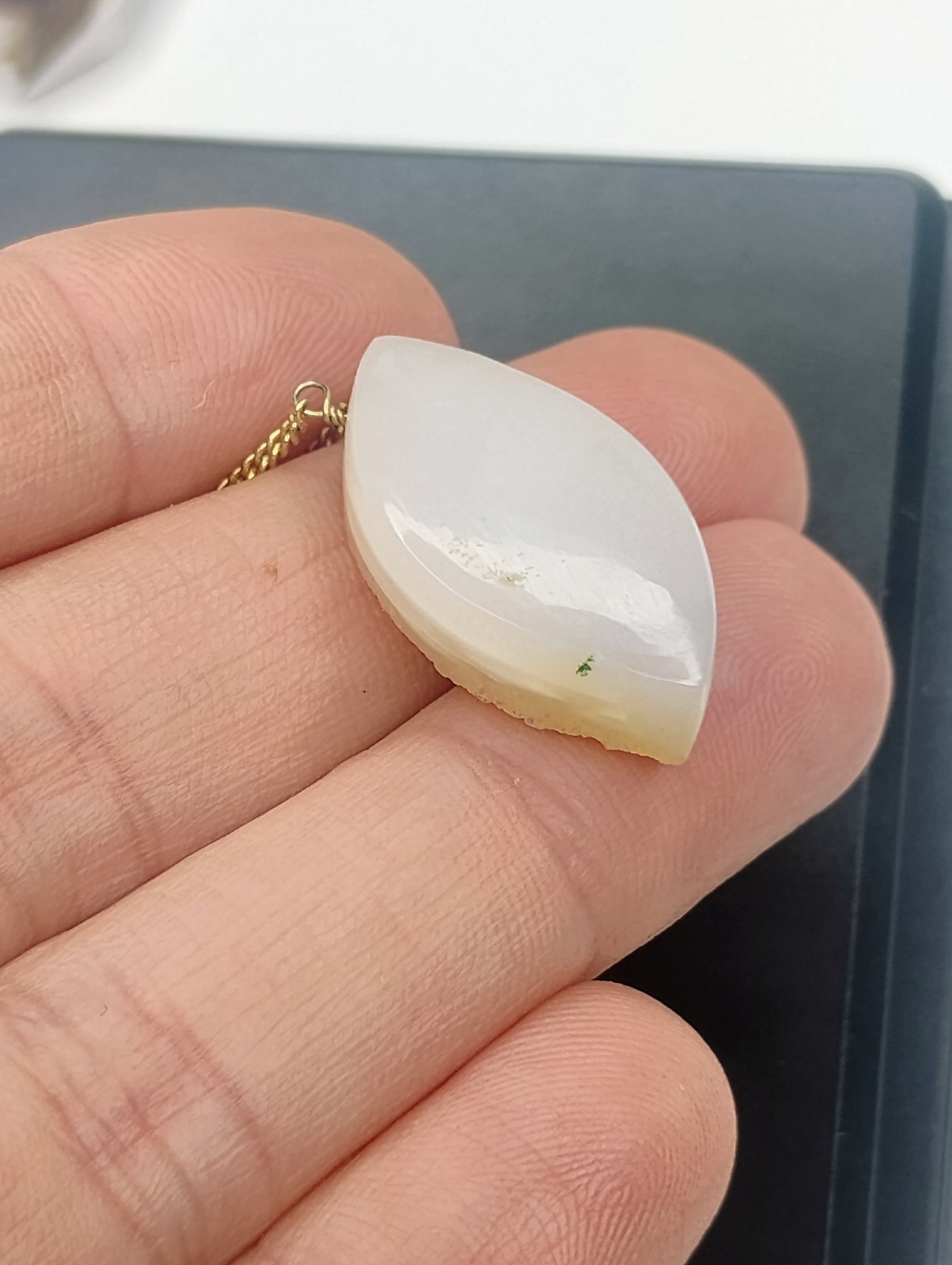 Luna Norte Druzy Pendant Necklace