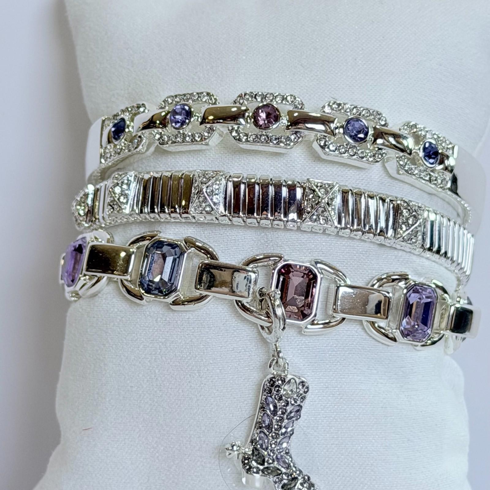 Bomb Party Gem Society Holiday Stack “A Heel-Kickin’ Holiday!” on Silver