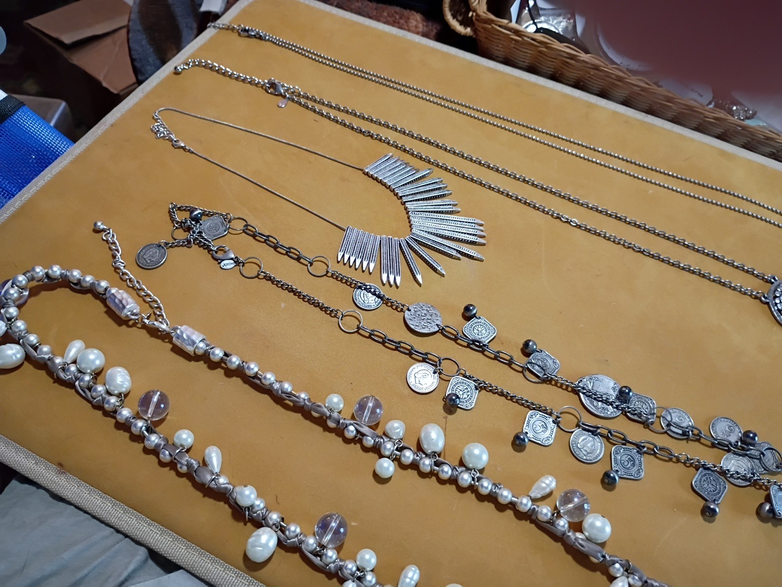 Five Chico Gorgeous Necklaces Native Look Very Pretty