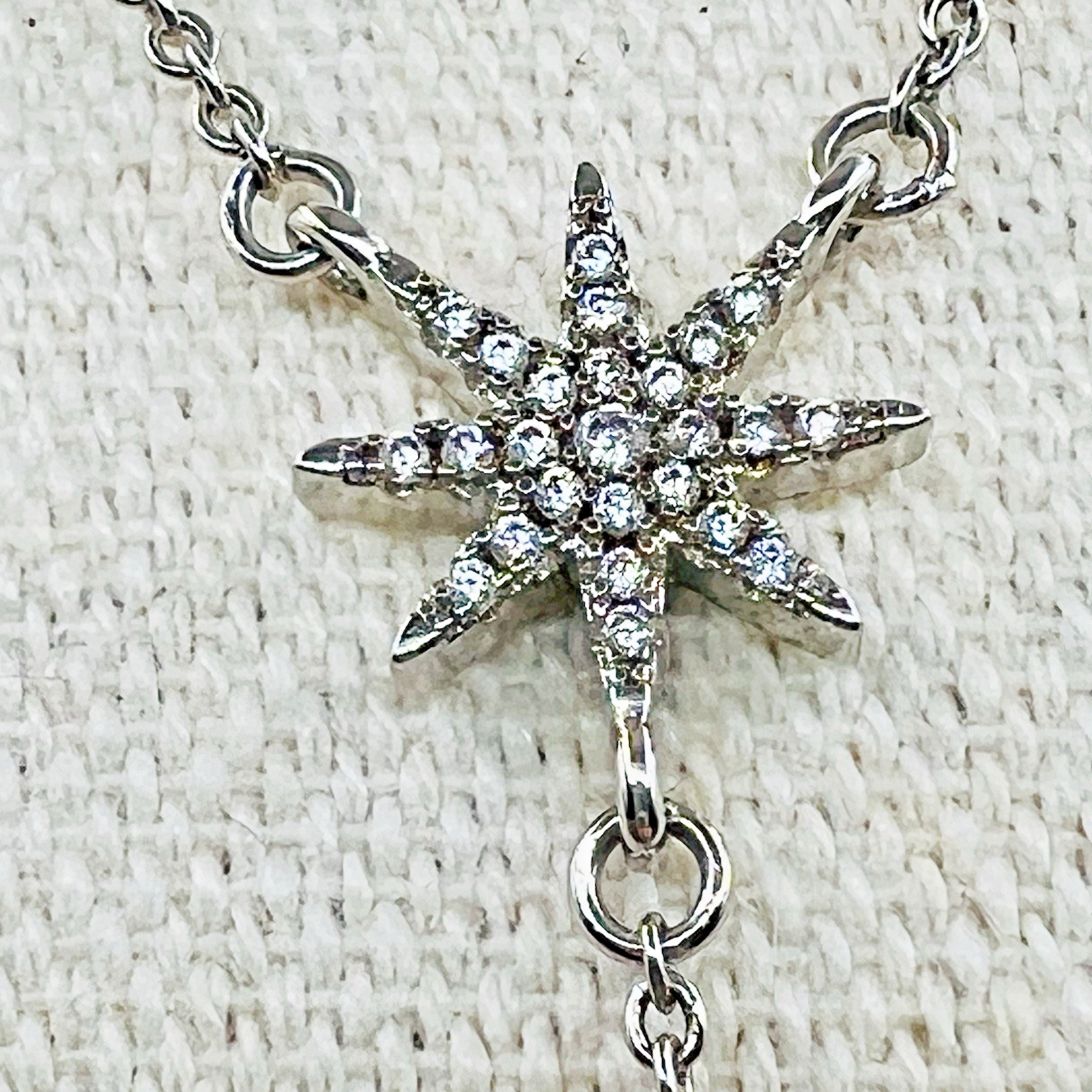 4 Layered Dainty Necklace Set Star Heart Circle Y Drop Chain Silver Gold Tone