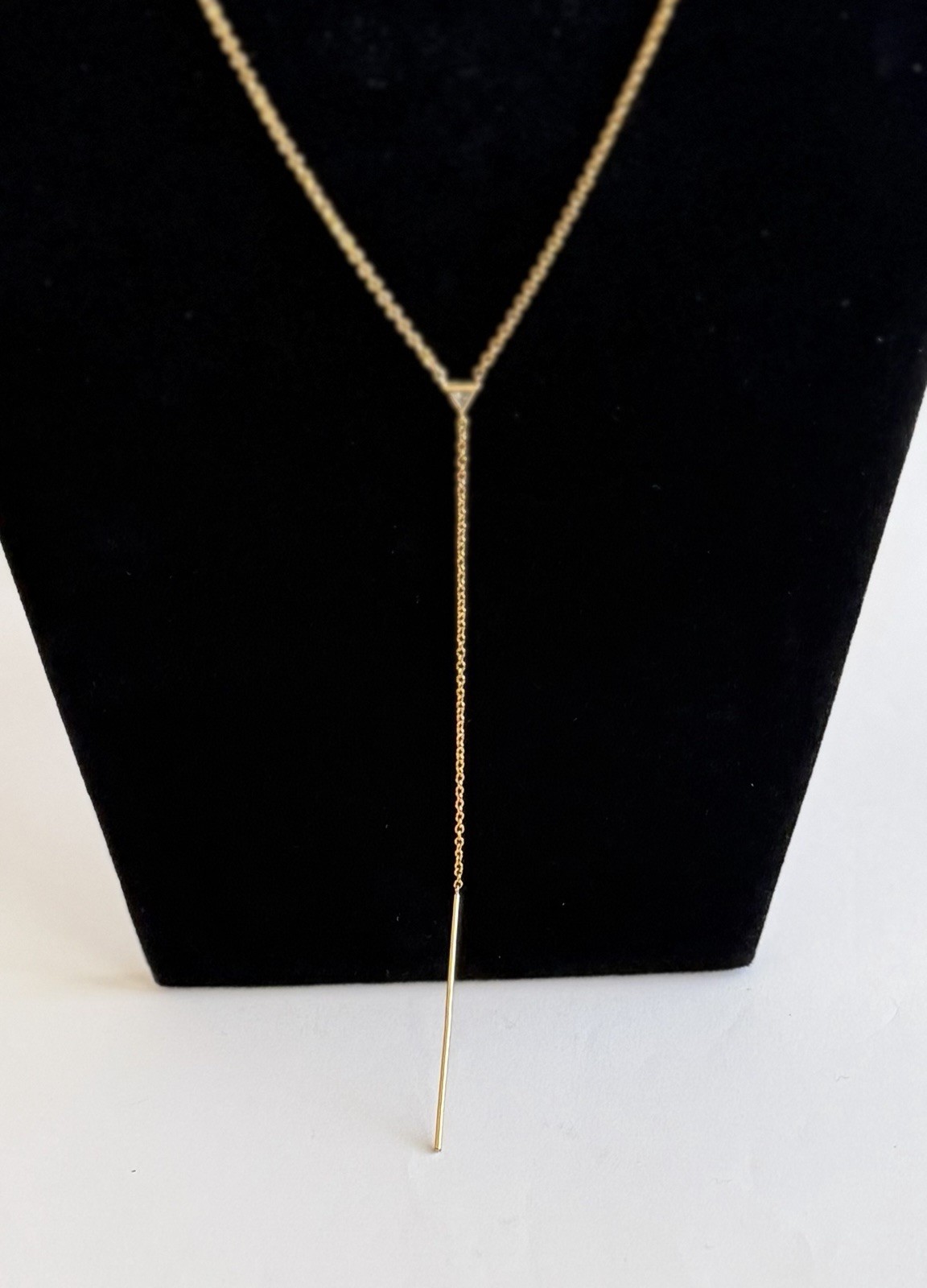 Gorjana Necklaces 18K Gold Plated Joplin Wrap Fringe Gem Charm Lot of 2