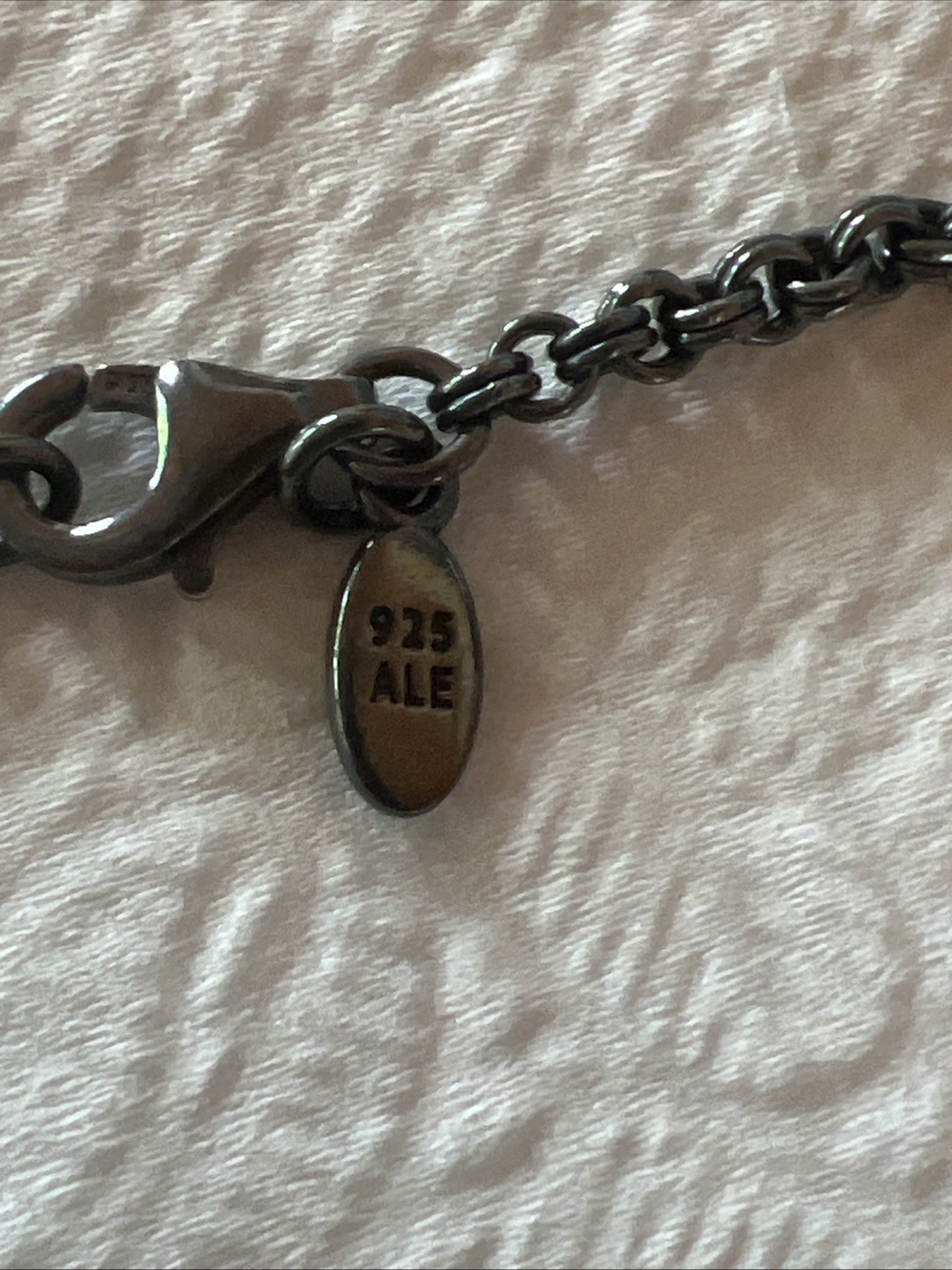 Vintage Authentic Pandora Oxidized Black Chain #590402-60 New In Package 23.6″