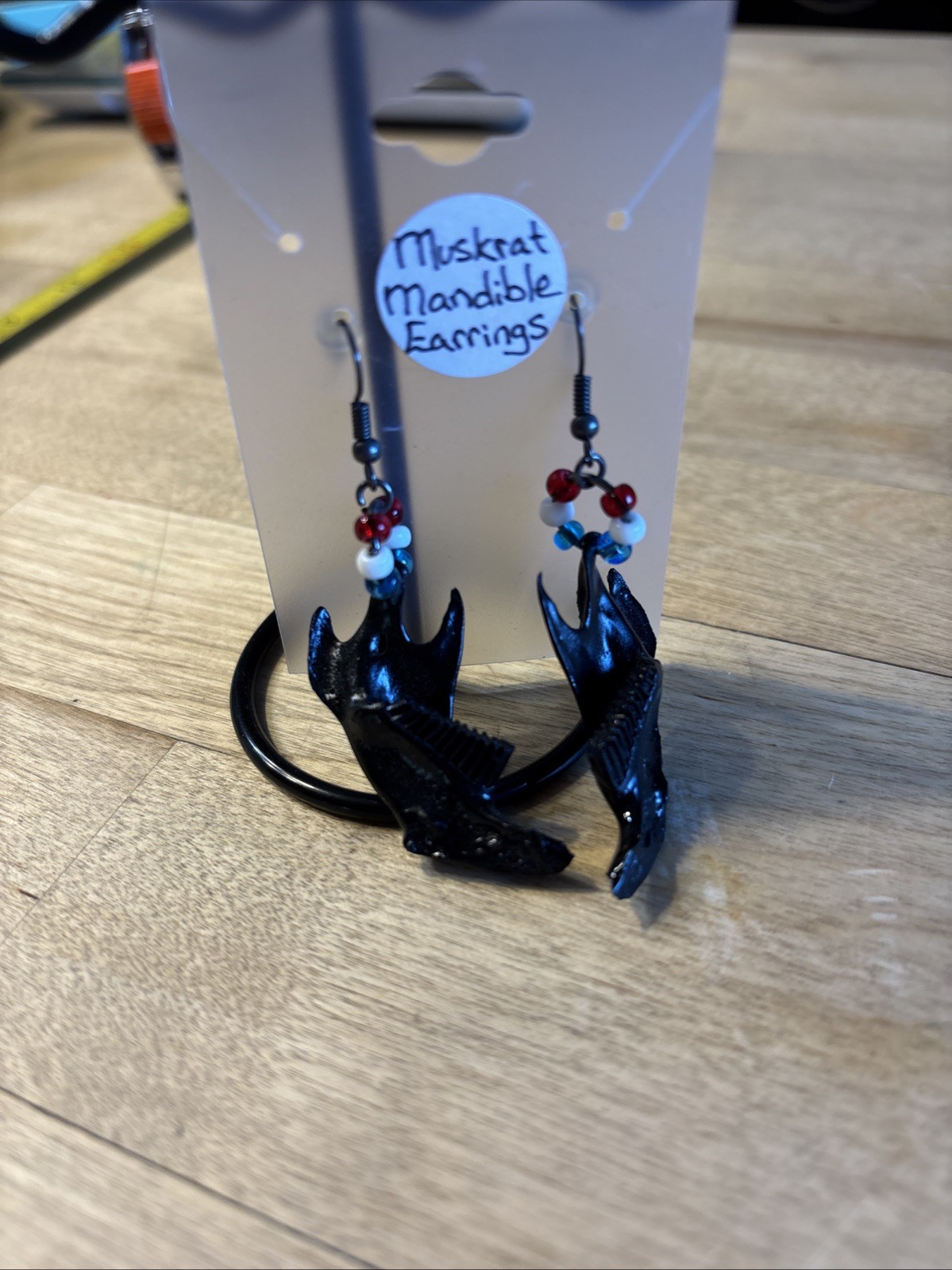 Muskrat Mandible Earrings New