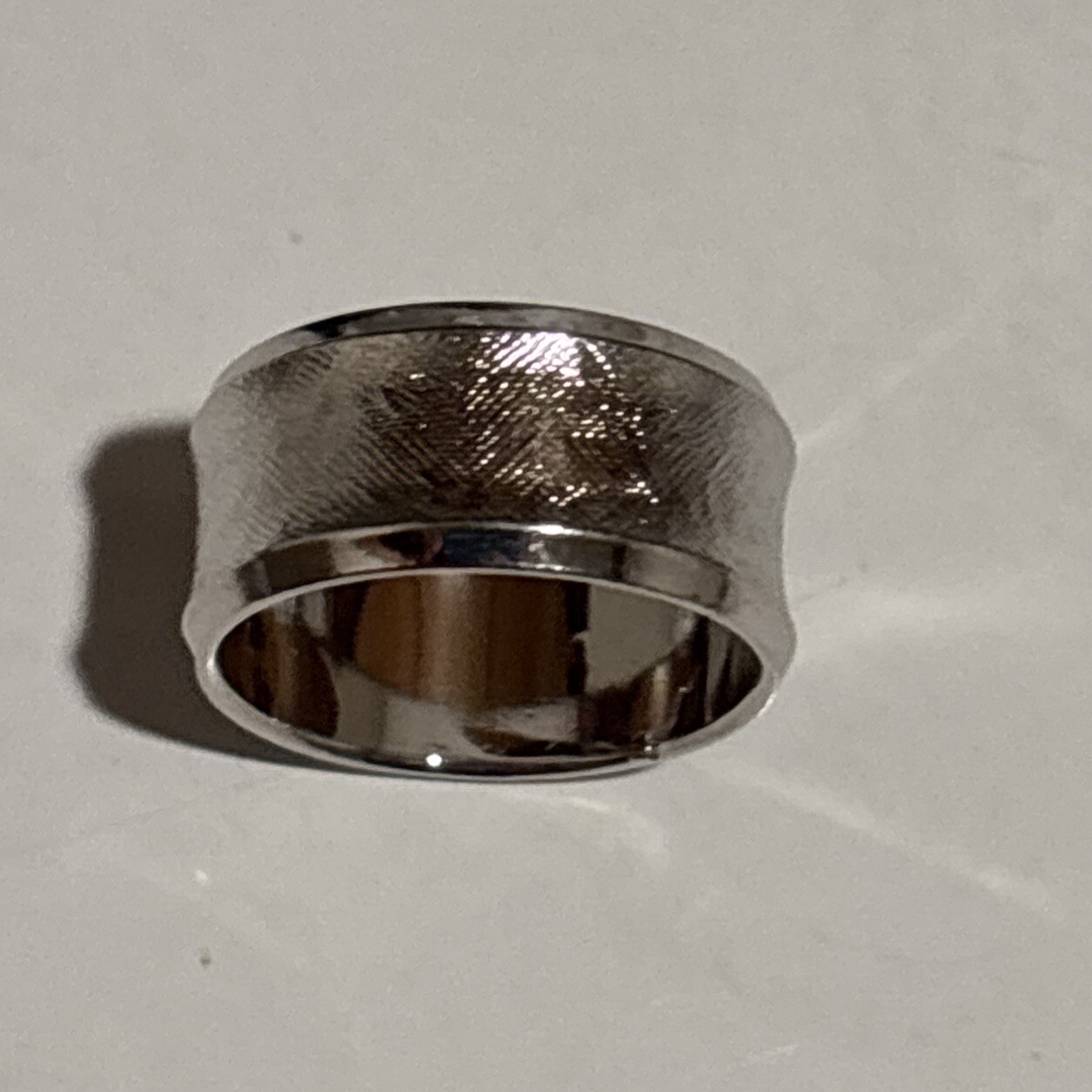 ESPO Jos. Esposito Silver Filled stackable Fashion Ring Band Men Women Diamond