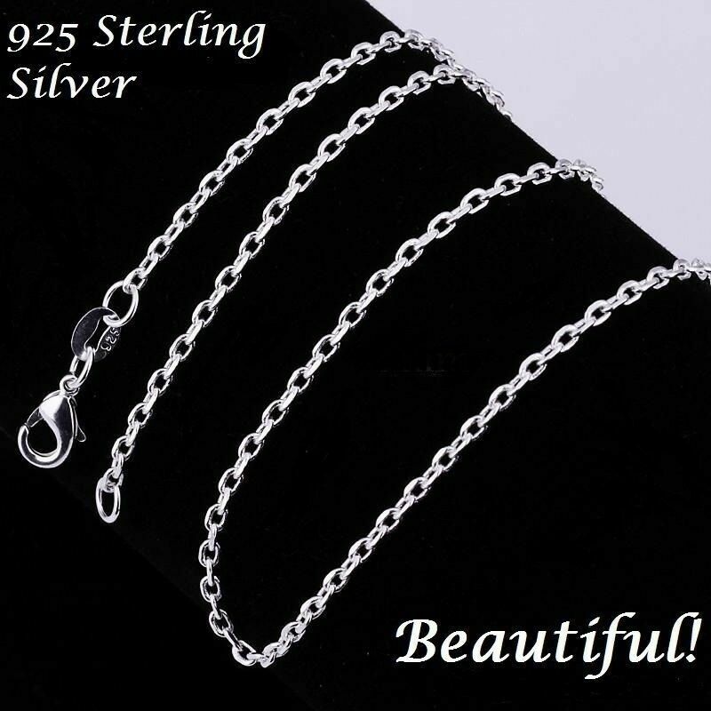 RELIGIOUS CROSS FAITH CHRISTIAN pendant on 28″ Sterling silver 925 necklace Men