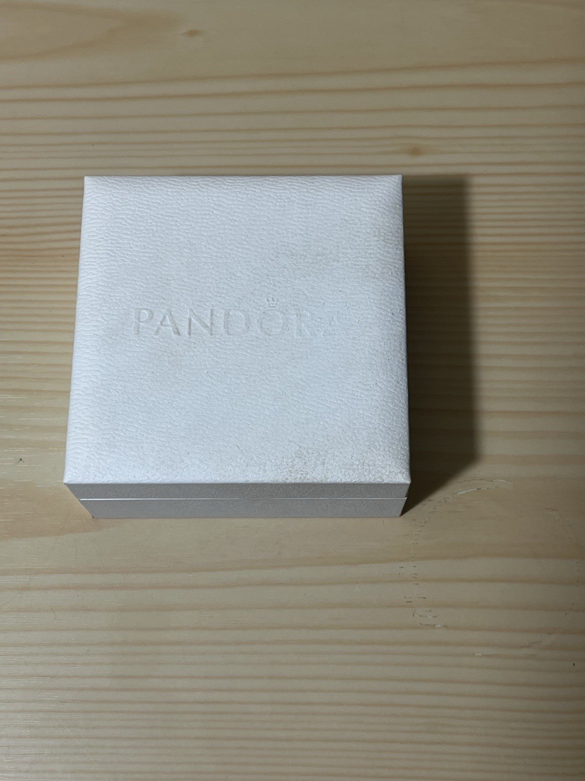 Pandora Sterling Silver 925 Bangle Bracelet With CZ Clasp With Box 21 Cm (Large)