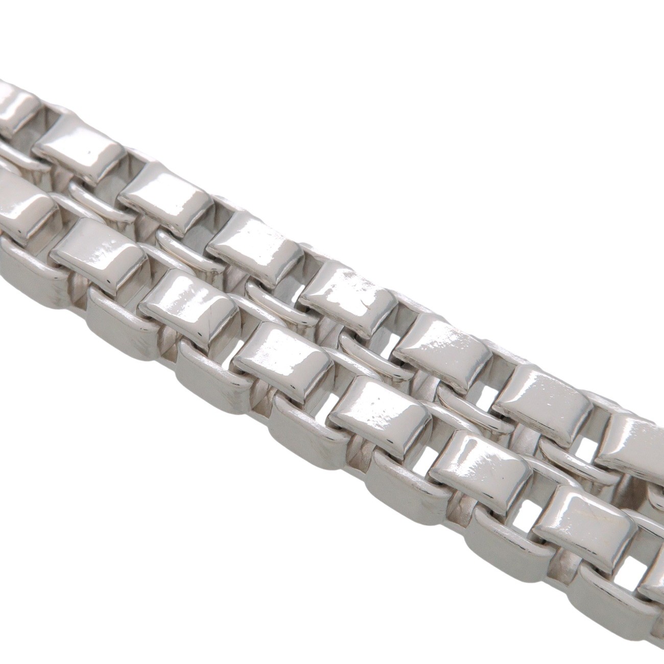 Tiffany & Co Venetian Link Bracelet SV925 Silver Authentic Used F/S