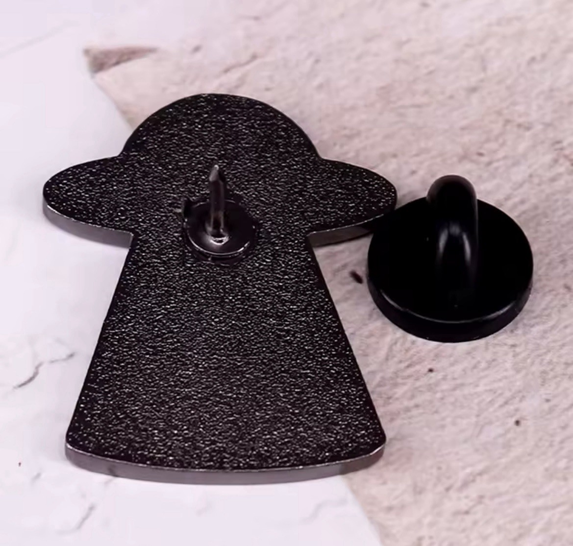 UFO Abduction Cow Style 1pc Pin Rubber Backer Alien Abduction Pin FREE SHIPPING
