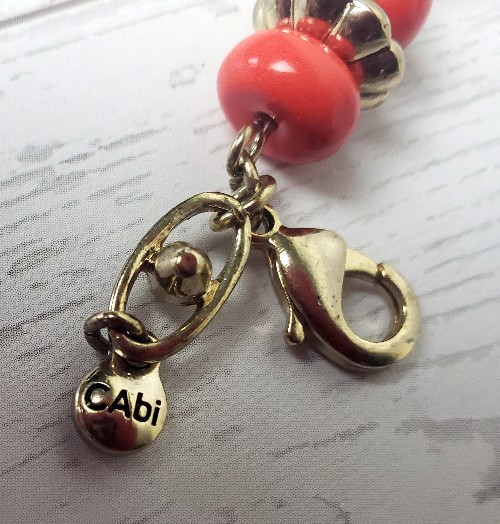 Cabi Necklace Flapper Length Detachable 2 Part Convertible Glass Beads FREE SHIP
