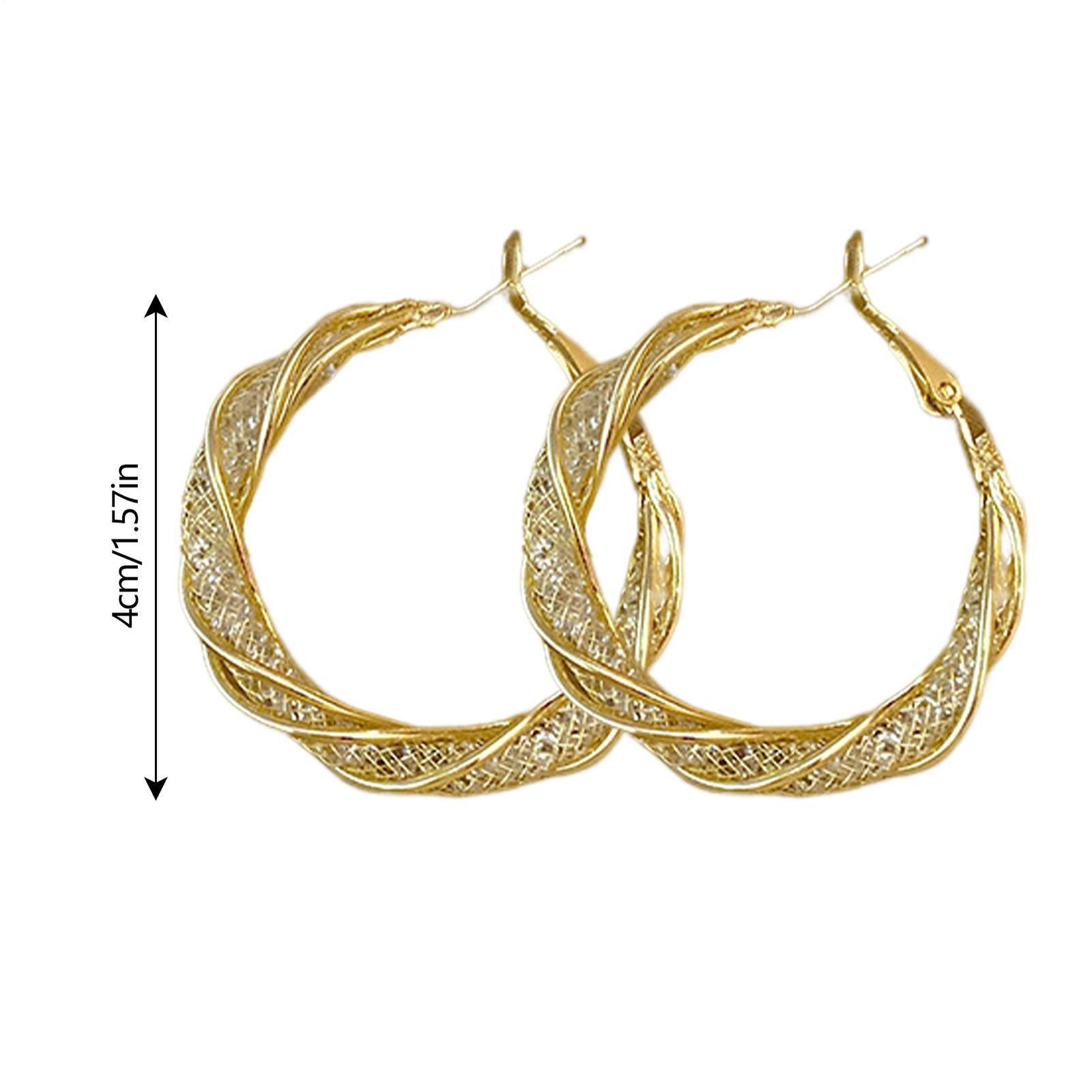 Magnetic Weight Loss Slimming Earring Hoop Lymphatic Drainage Earrings