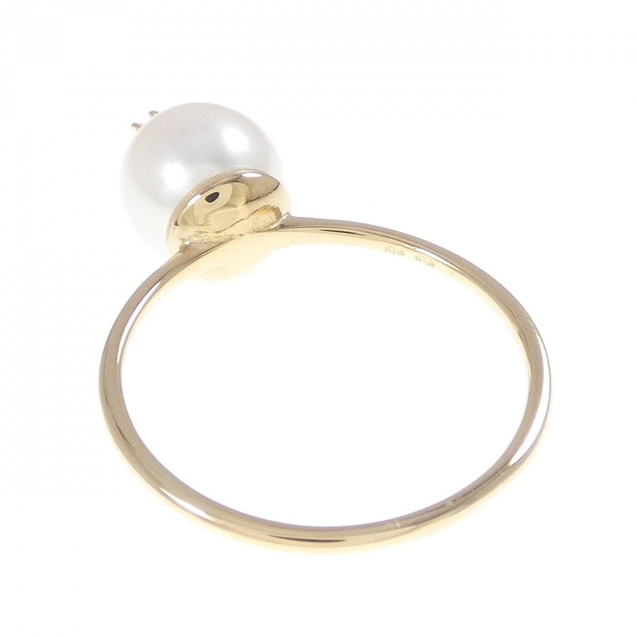 Authentic ete Akoya Pearl Ring 0.3″ #260-008-015-3870